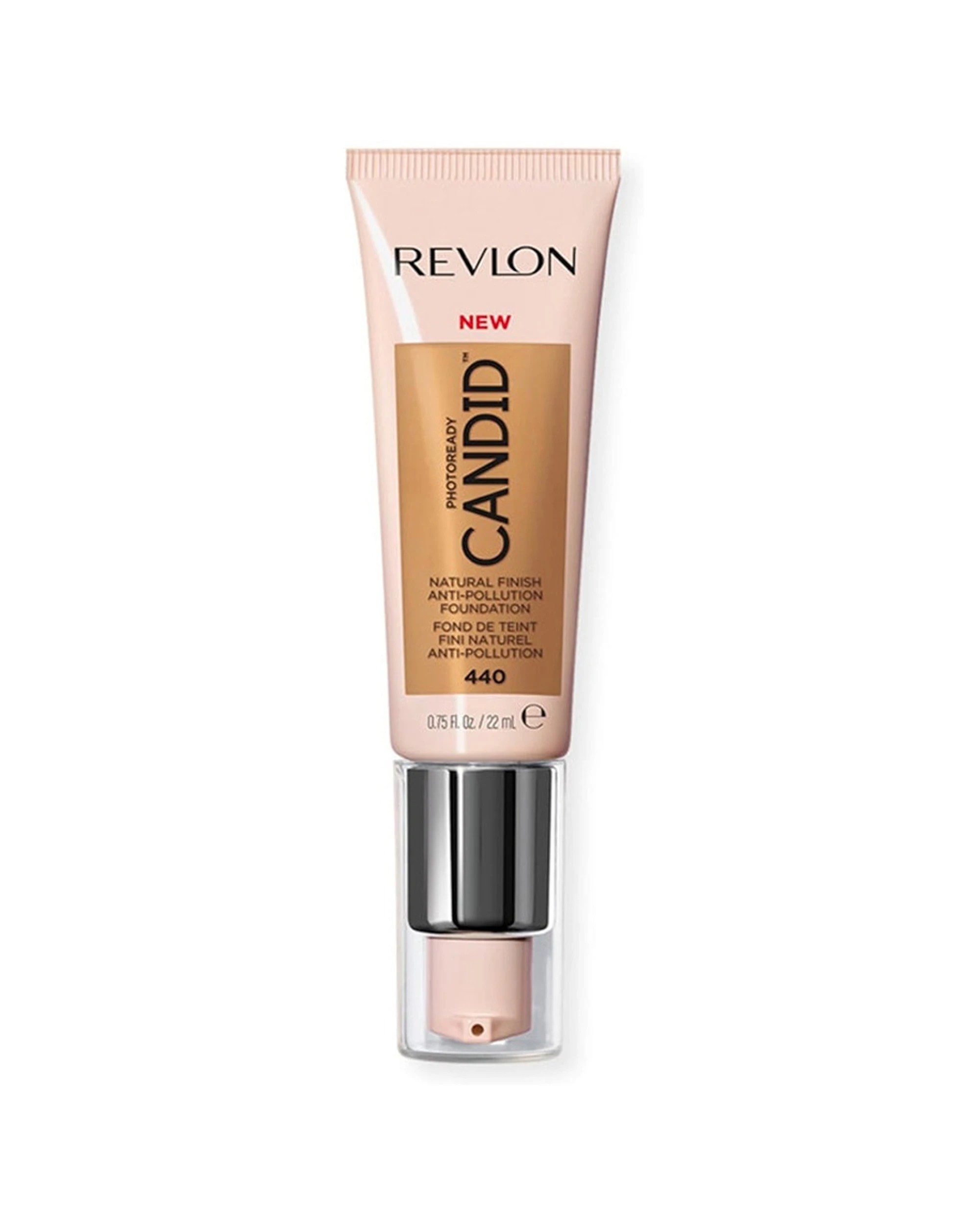 1 Revlon Photo Ready Candid Foundation Face Makeup 440 Caramel Medium Buildable Coverage, 1 of 1