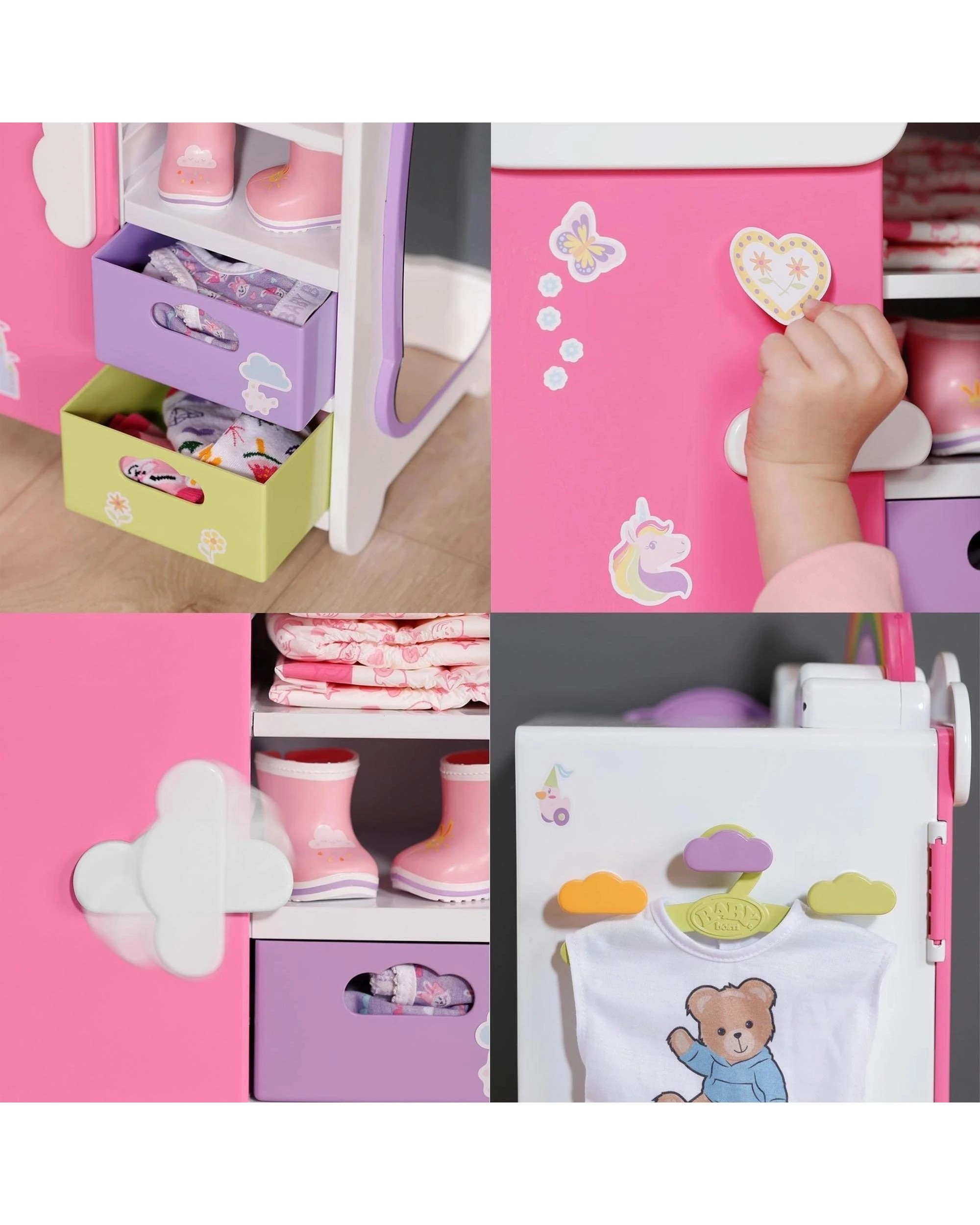 8 Baby Born Rainbow Wardrobe, 8 of 9