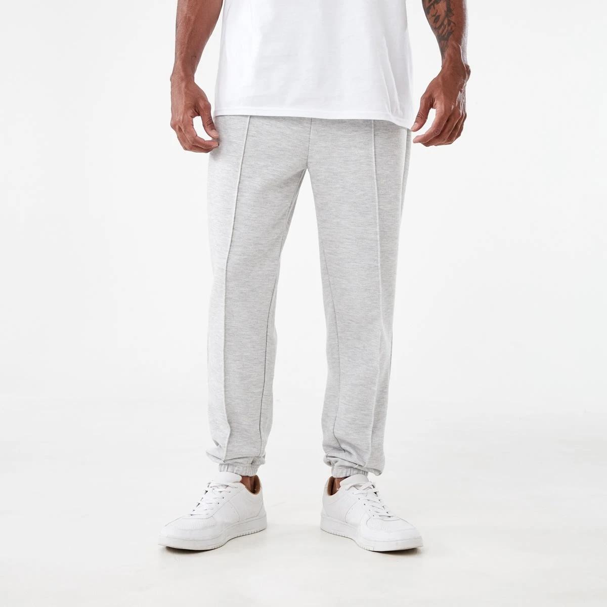1 Pique Texture Trackpants Ice Marle, 1 of 5