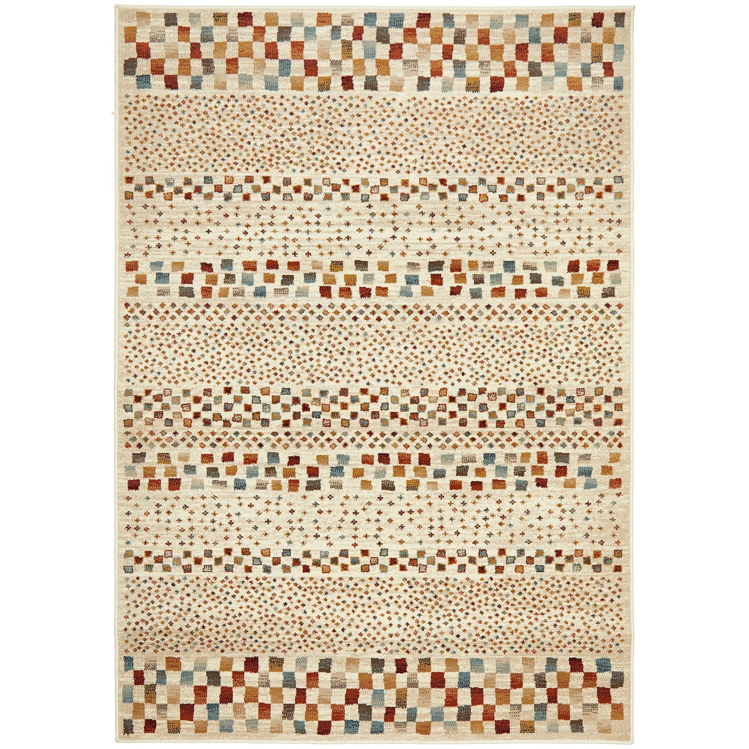 2 Common Ground Rugs Windsor 431 400x300cm - Extra Extra Large Power Loomed Pet Friendly Floor Rug - Beige, 2 of 8