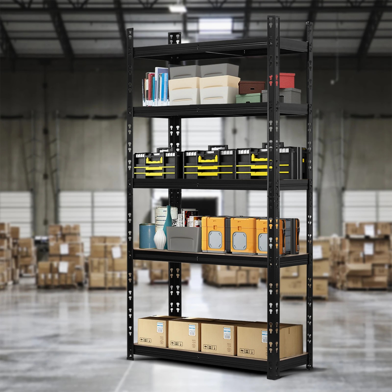 Sharptoo 2x1.8m Garage Shelving Shelves Warehouse Storage Racking Rack ...