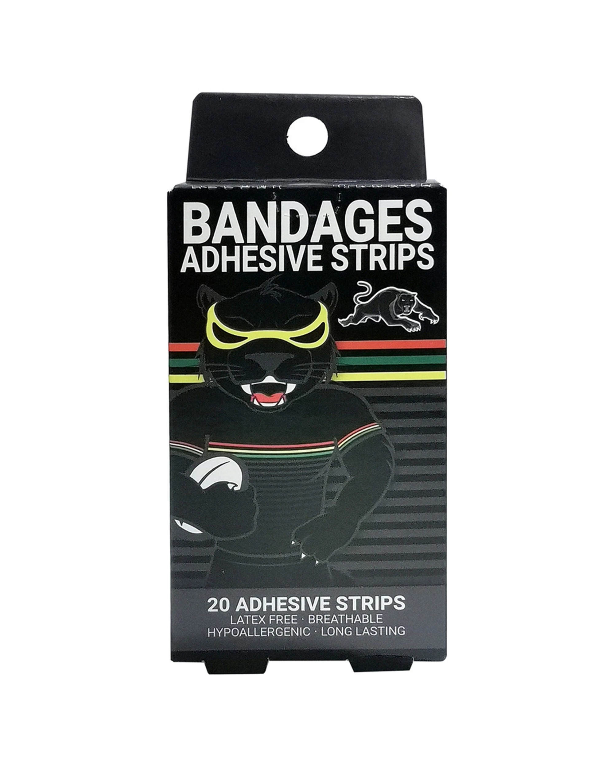 2 NRL Mascot 5x 20pc Penrith Panthers Kids Adhesive Strips - Pattern, 2 of 2