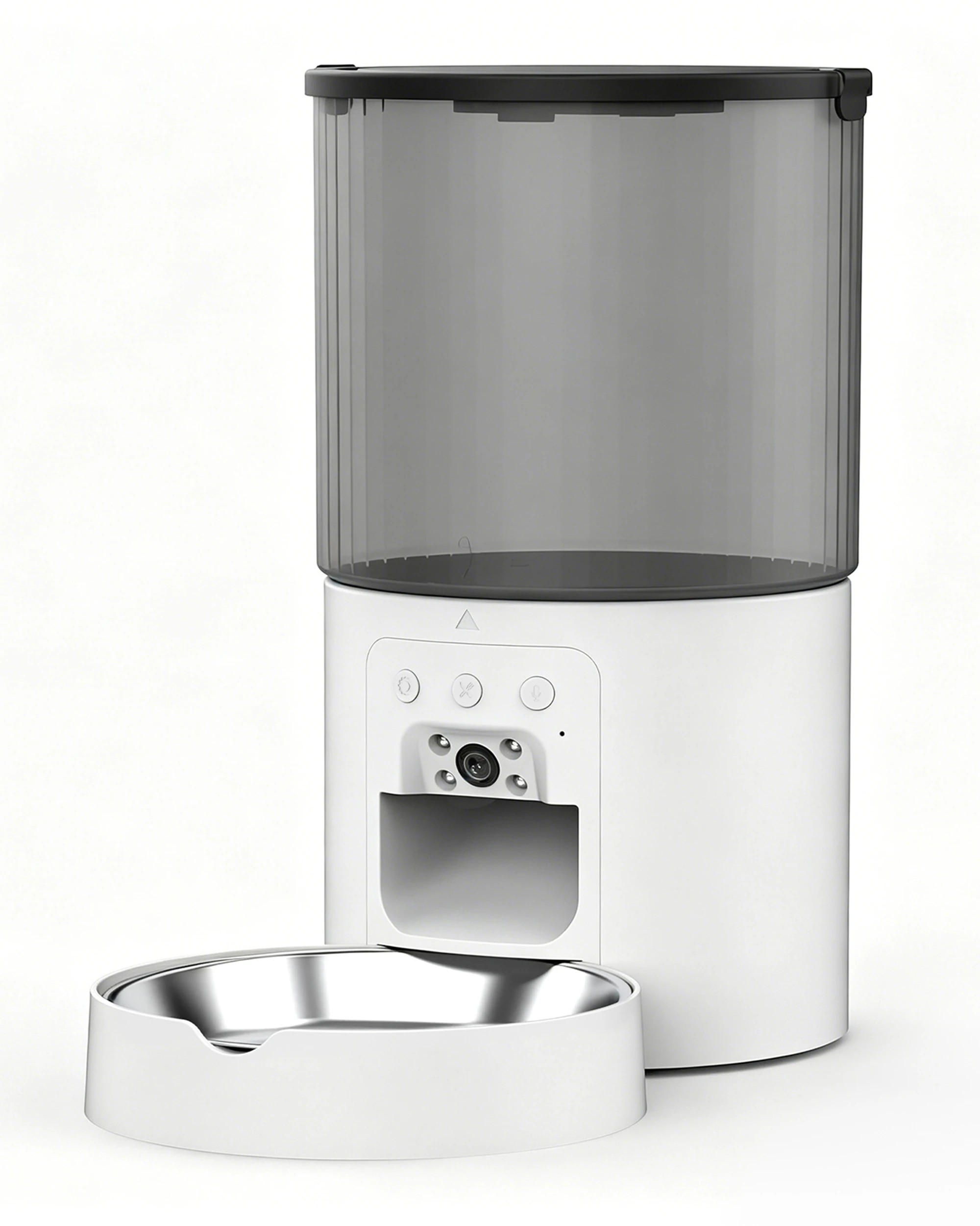 2 Advwin 4L Automatic Pet Feeder 2.4G & 5G WIFI HD Camera Smart Cat Feeder, 2 of 8