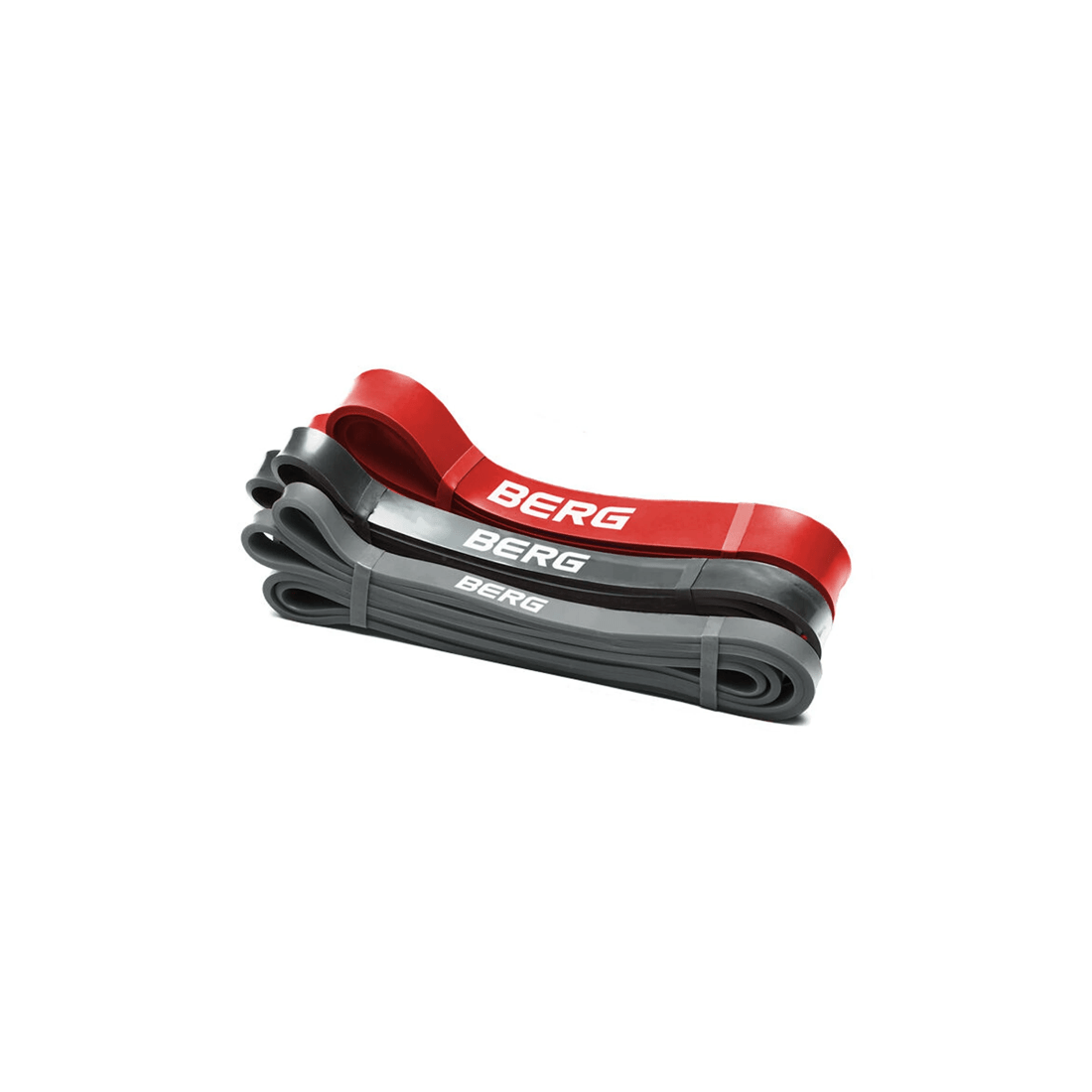 1 BERG Playbase Outdoor Resistance Rubber Bands 100x9cm Set Of 3 Exercise - Multi, 1 of 4