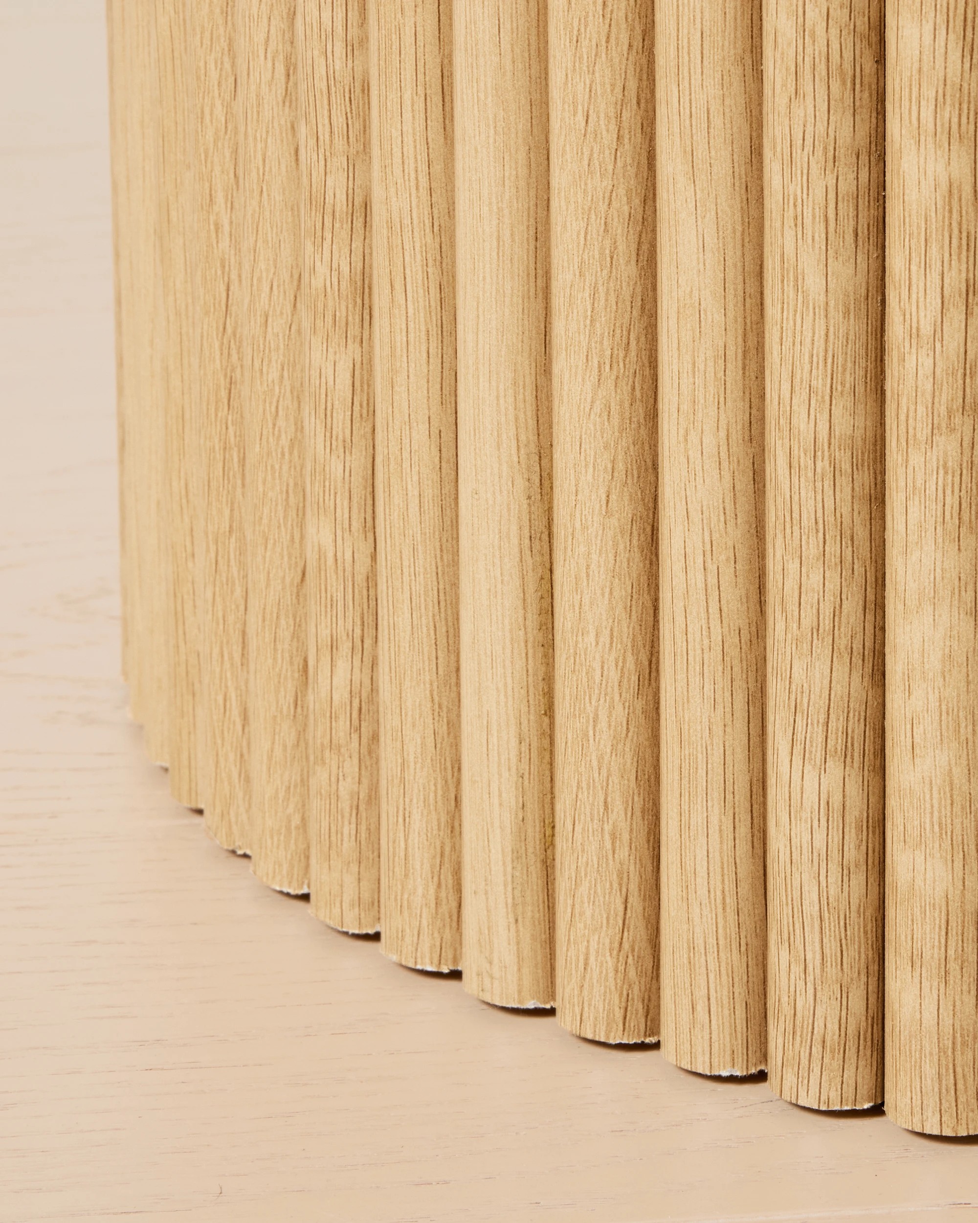 6 Ryan Ribbed Coffee Table - Oak, 6 of 6