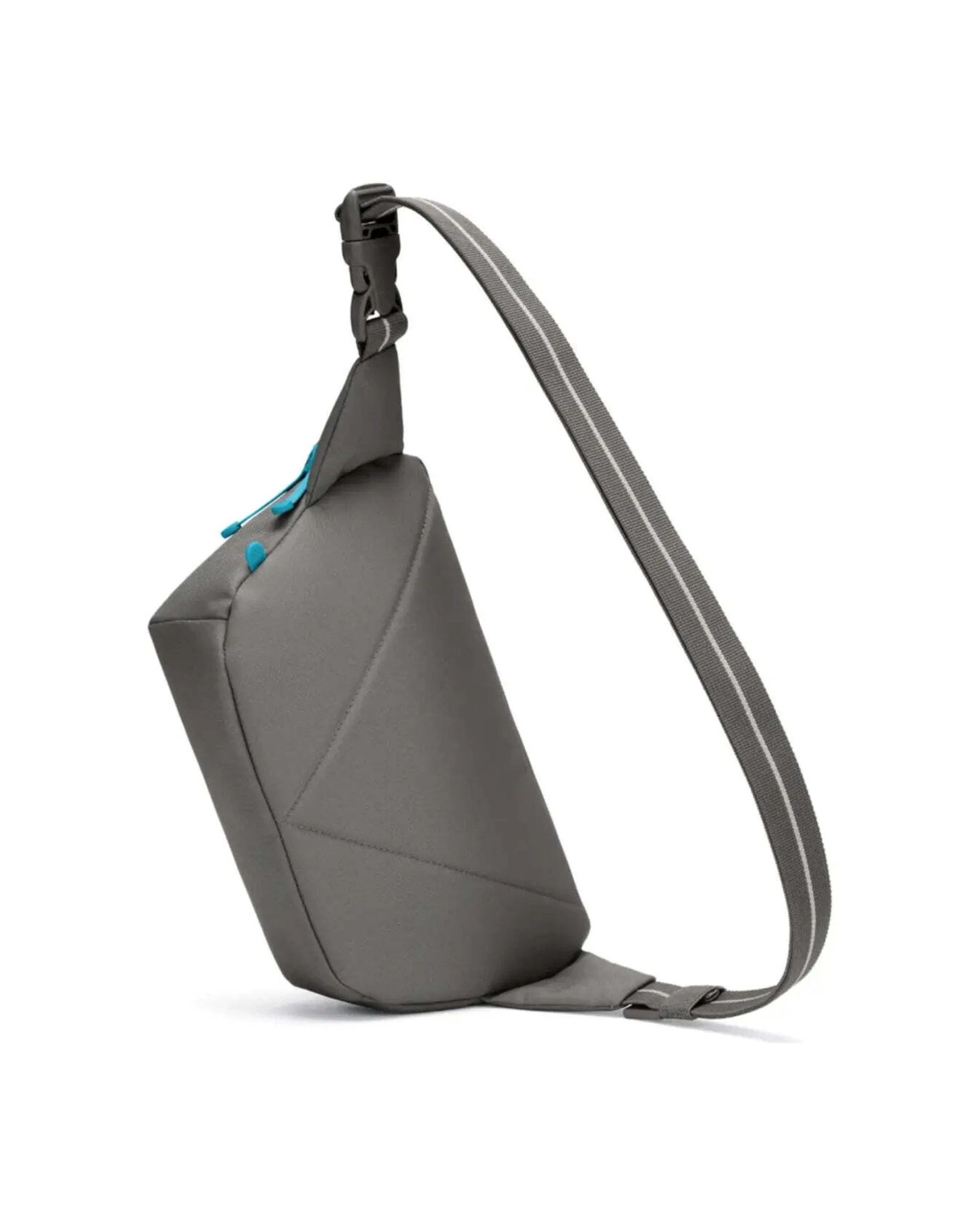 5 Pacsafe Go Anti-Theft Sling Pack RFID Blocking Pockets Cut Resistant Stone - Grey, 5 of 8