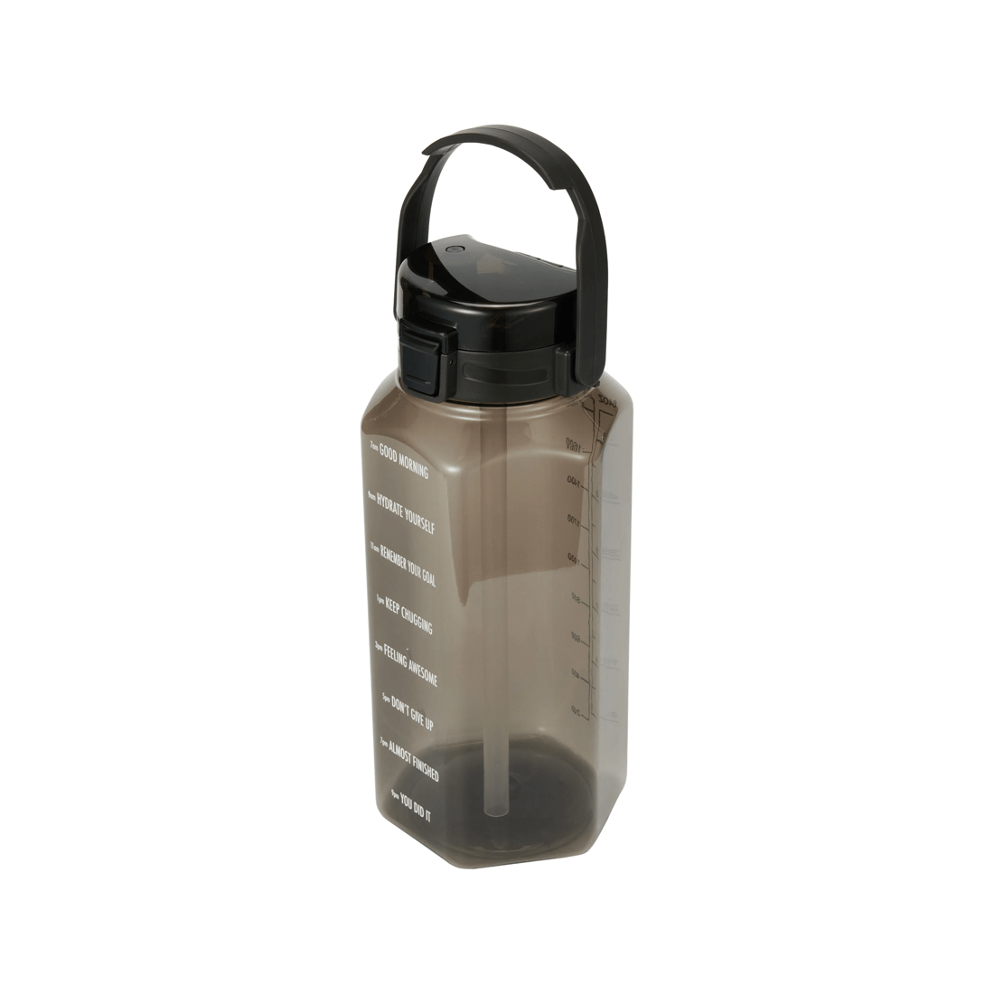 3 2L Black Dual Intake Drink Bottle, 3 of 6
