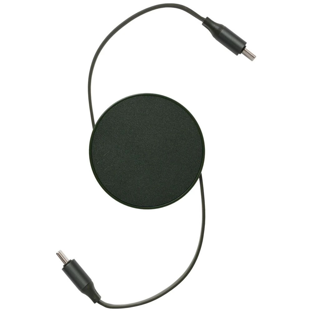 1 Otto On The Go USB-C Retractable Cable Green, 1 of 4
