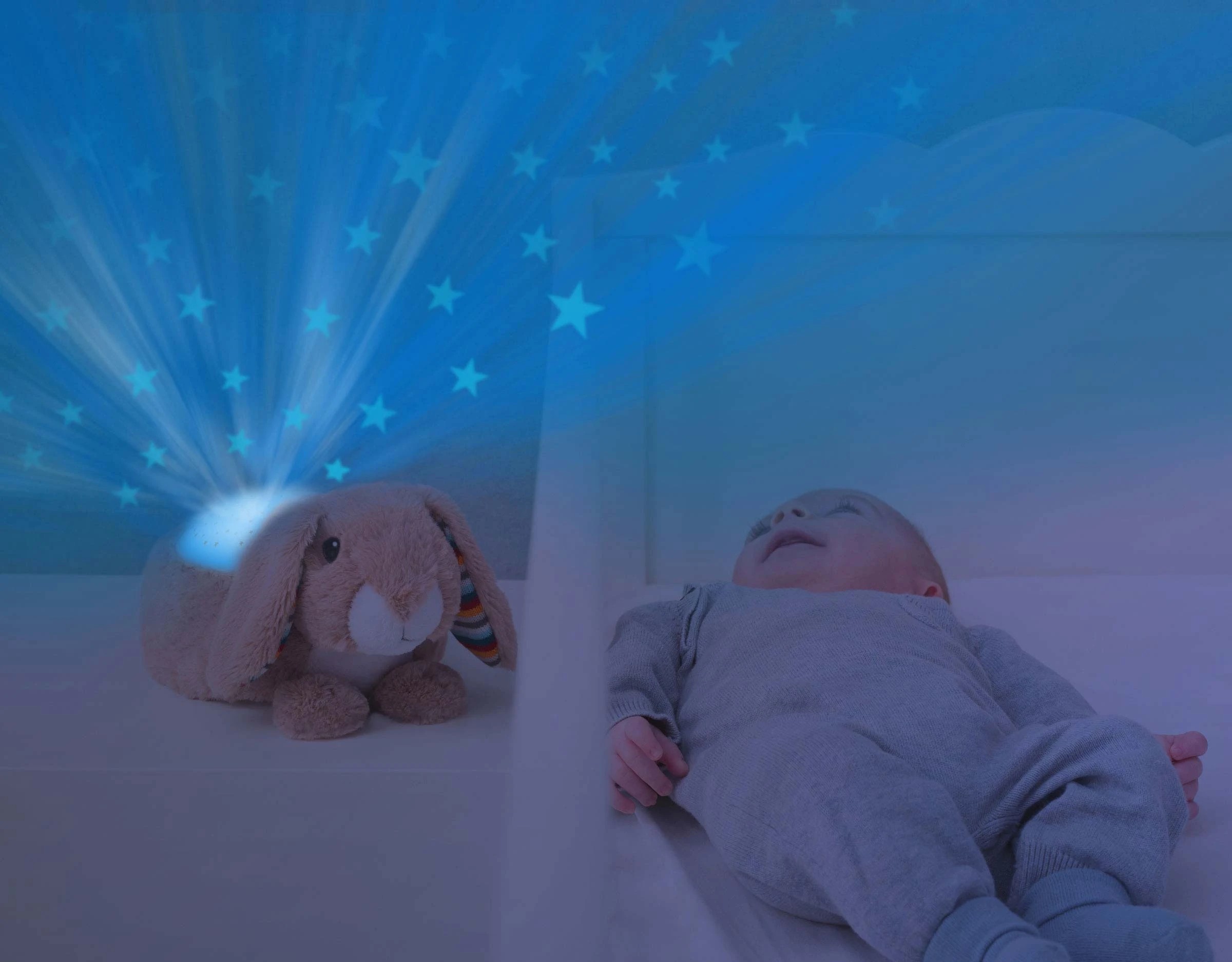 6 ZAZU Bedtime Projector - Ruby The Rabbit With Star Projections, 6 of 6