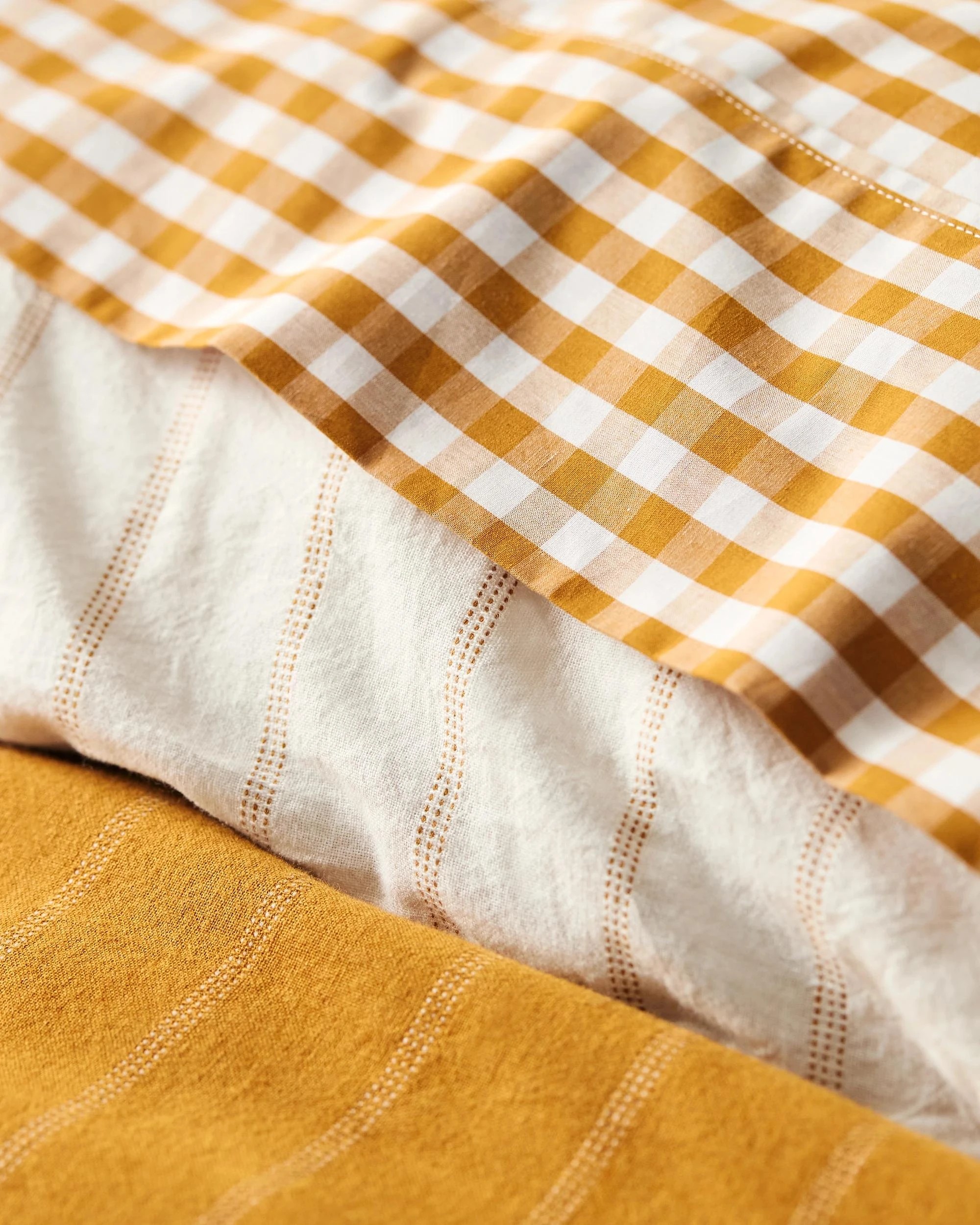 3 Target Australian Cotton Mix & Match Flat Sheet - King Bed - Yellow, 3 of 8