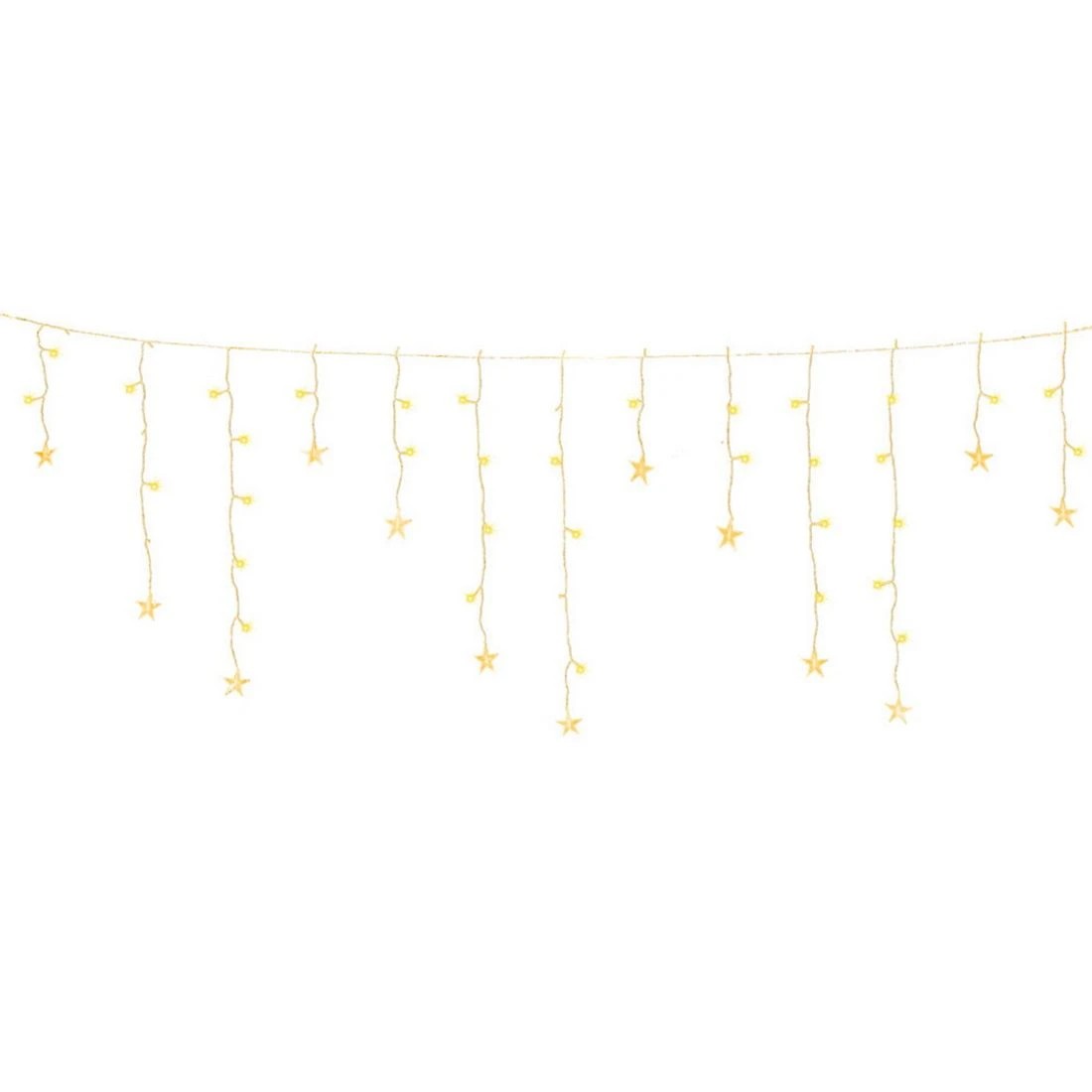 1 Jingle Jollys 6m Christmas Icicle Lights String Light 160 Led Solar Powered Warm Durable Christmas Lights
 - white, 1 of 7