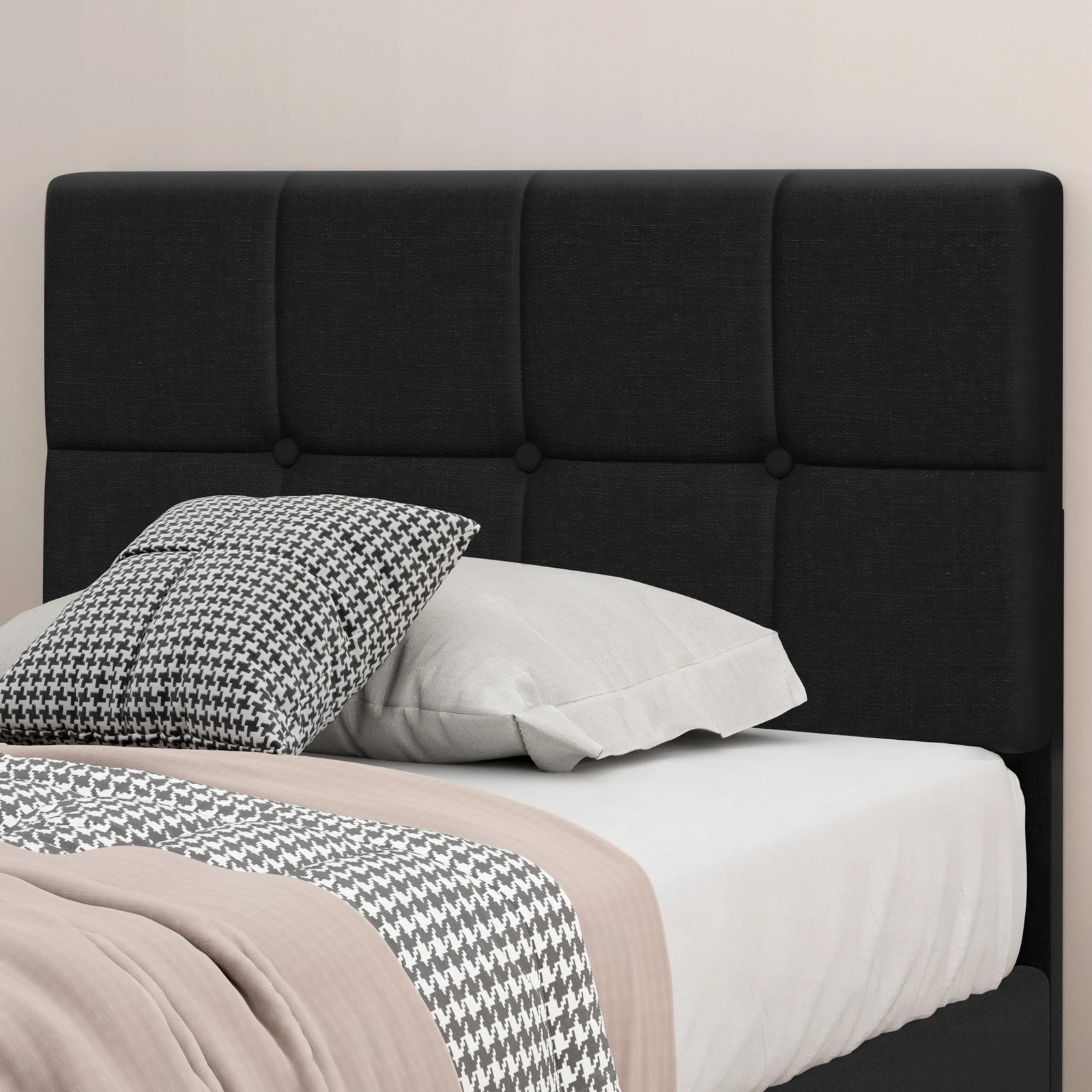 5 Alfordson Bed Frame King Single Platform RGB LED Gas Lift Base Storage - Charcoal, 5 of 10