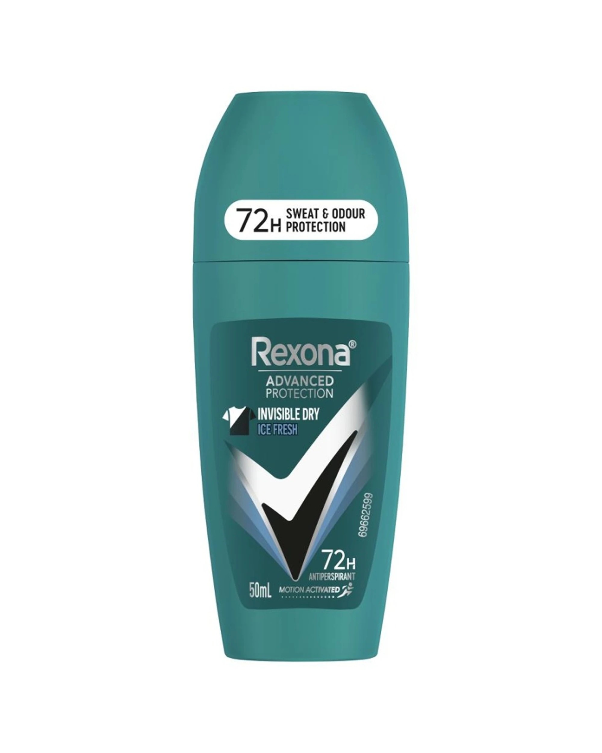 2 Rexona 12PK Antiperspirant Roll On Advanced Protection Ice Fresh 72 Hour 50mL - Multi, 2 of 4