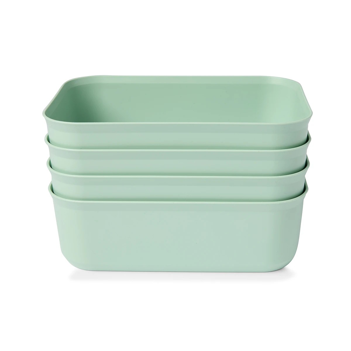 3 4 Pack 3L Utile Medium Tubs - Green, 3 of 7