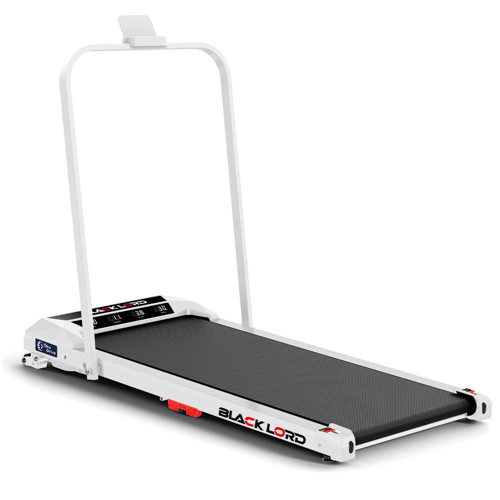 1 Black Lord Treadmill Electric Walking Pad Under Desk Home Incline Foldable - White, 1 of 10