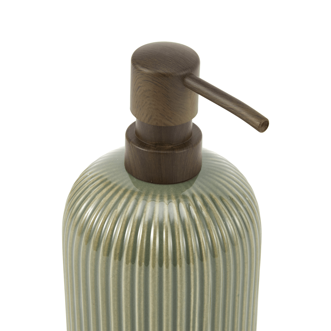 2 Green Glaze Soap Dispenser, 2 of 4
