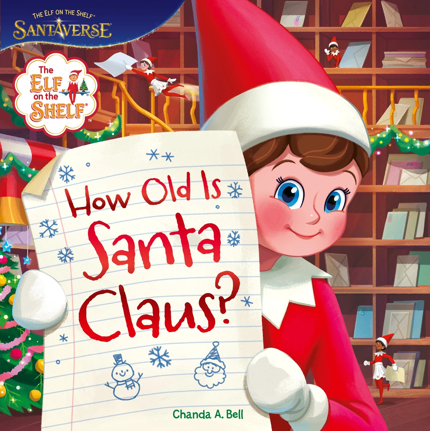 1 Elf On The Shelf: How Old Is Santa Claus? by Chanda A. Bell - Book, 1 of 1
