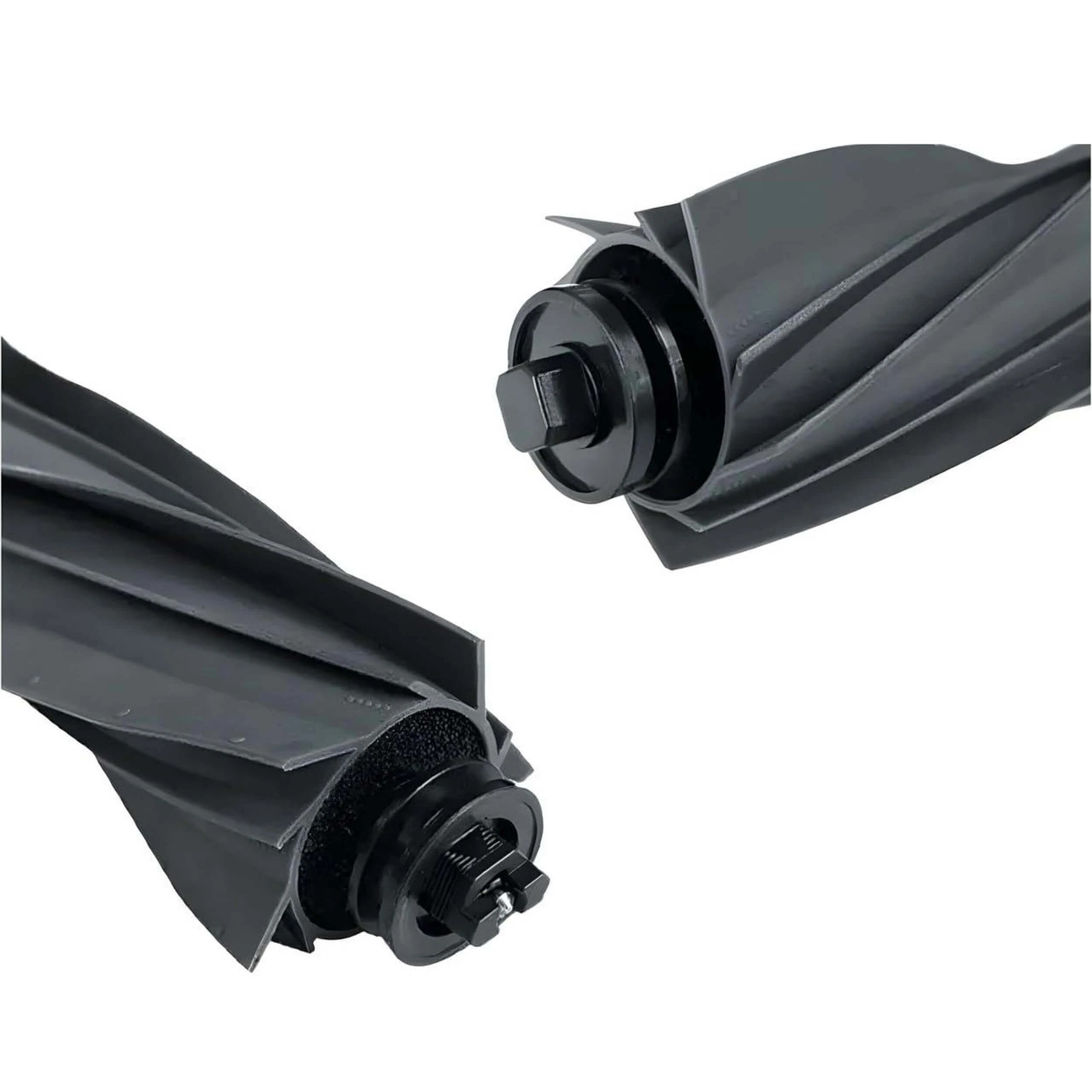 3 Hygieia 2 Pack Rubber Main Brushes For Mova P50, P70, S70 & E40 Ultra - Charcoal, 3 of 4