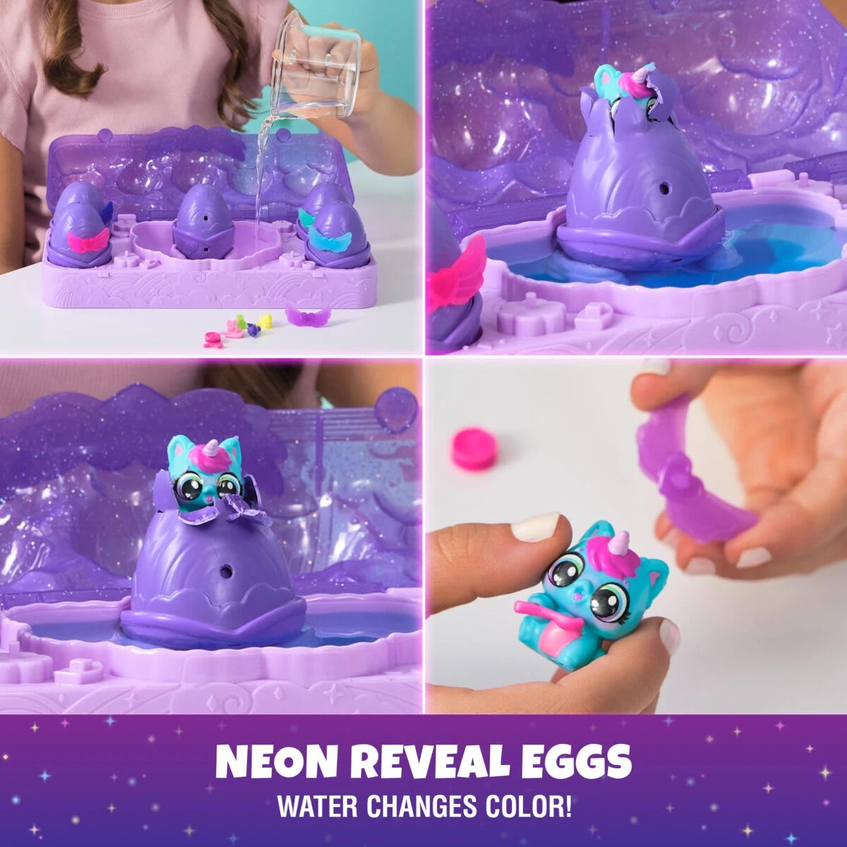 4 Hatchimals Alive! Neon Rainbow Carton, 4 of 10
