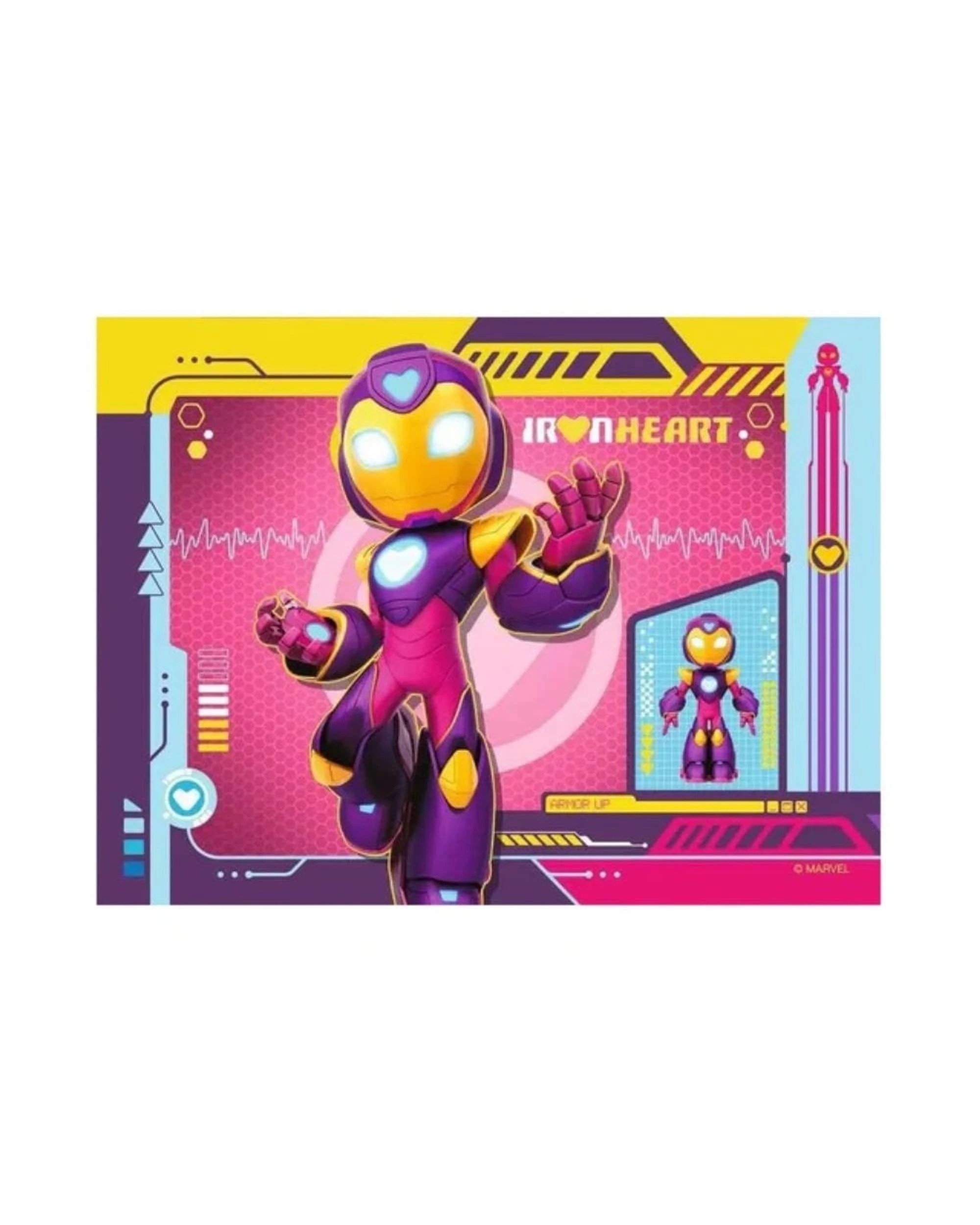 4 Ravensburger Marvel Iron Man and His Awesome Friends 4 in a Box 12, 16, 20 and 24 Piece Puzzles, 4 of 5
