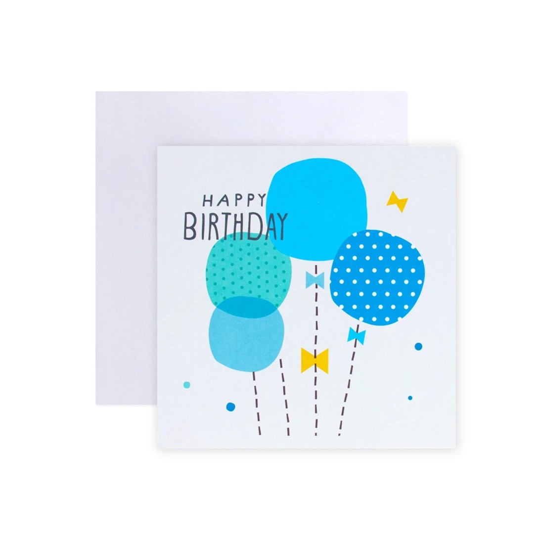 1 Creative Publishing by Hallmark Birthday Greeting Card - Blue Balloons, 1 of 2