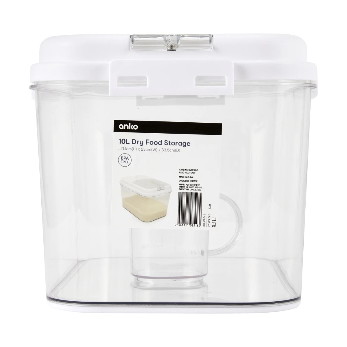 6 10L Dry Food Storage, 6 of 6