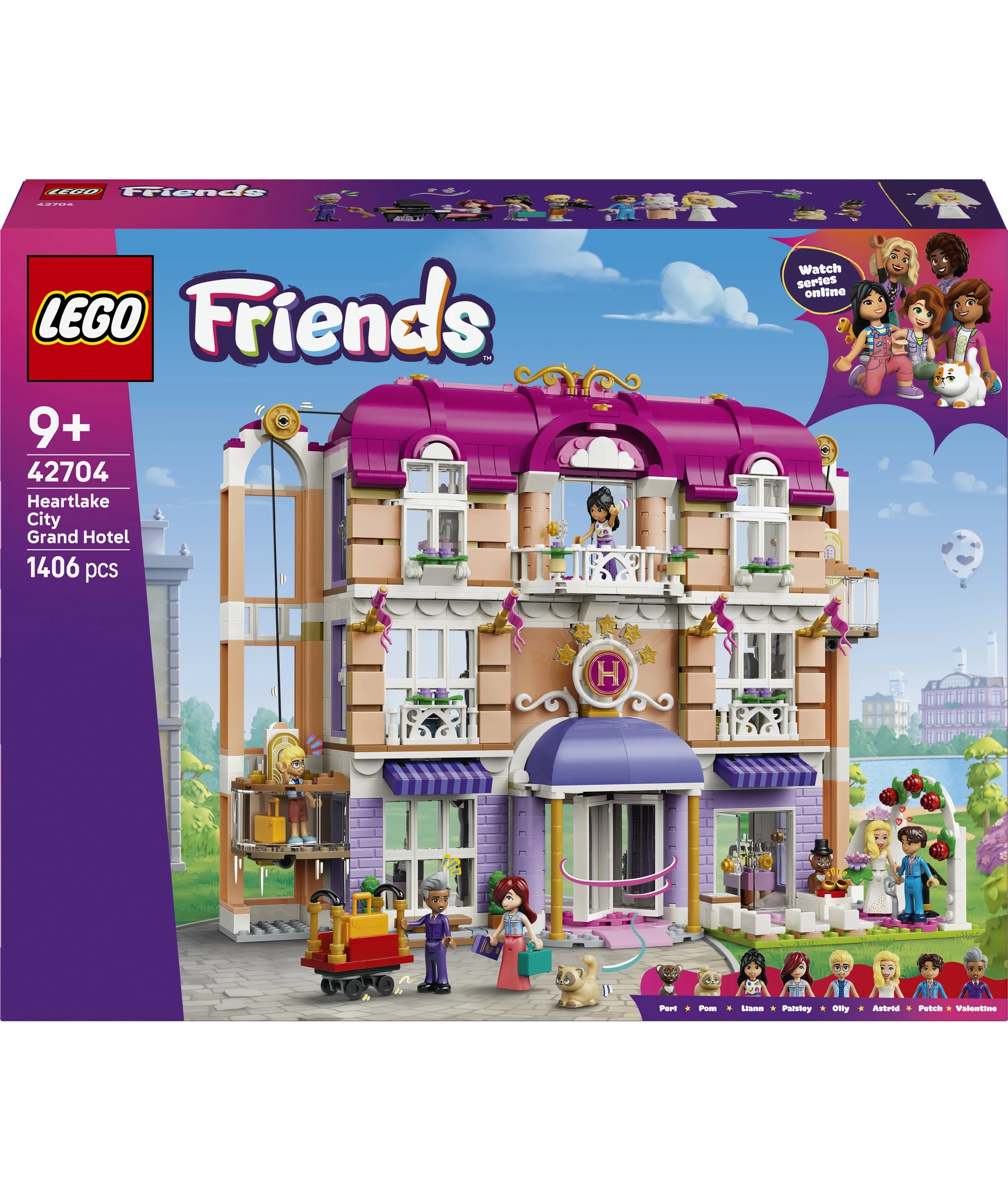 1 LEGO Friends Heartlake City Grand Hotel 42704, 1 of 10