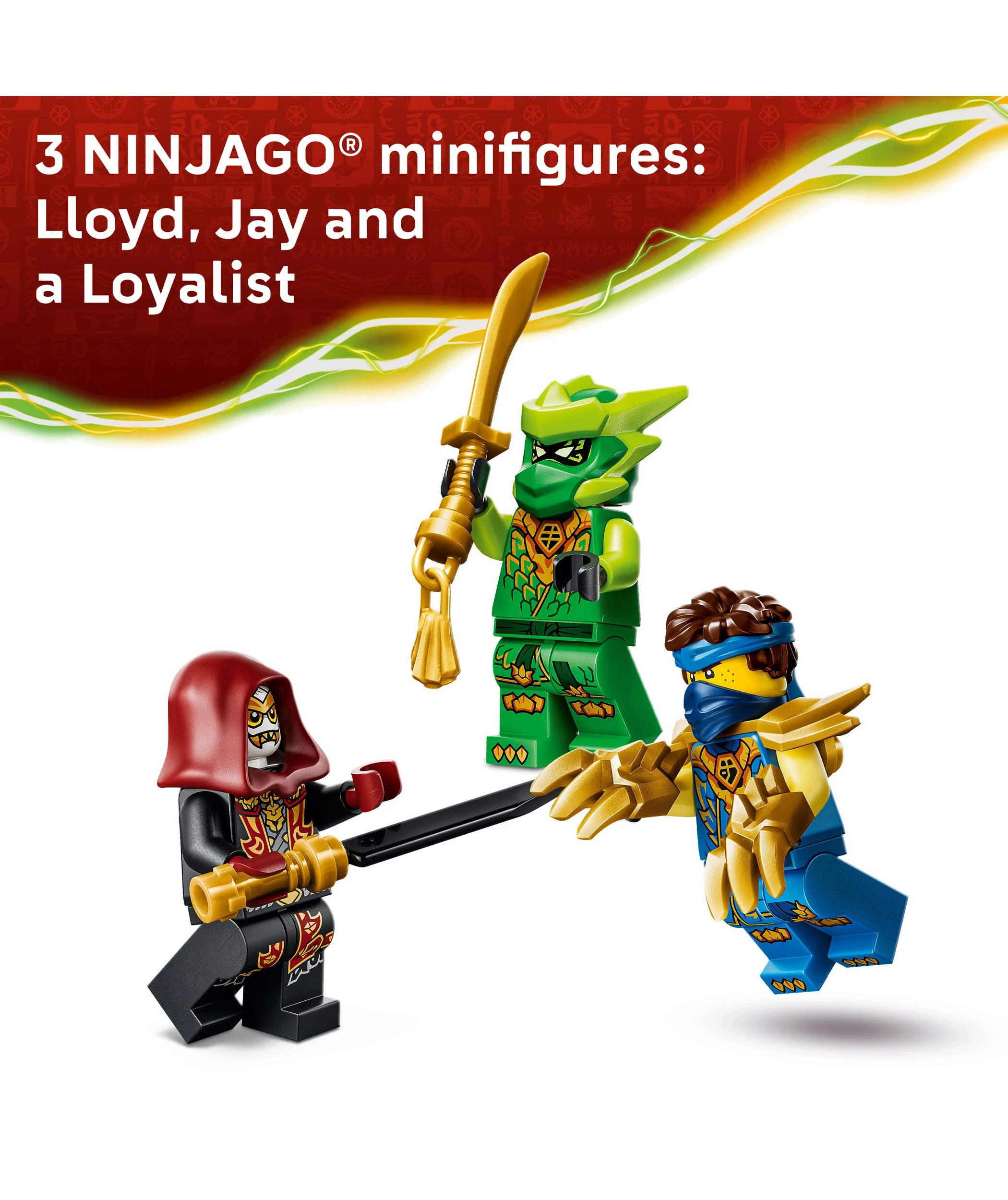 6 LEGO Ninjago Lloyd's Dragon Mech Battle Pack 71862, 6 of 9