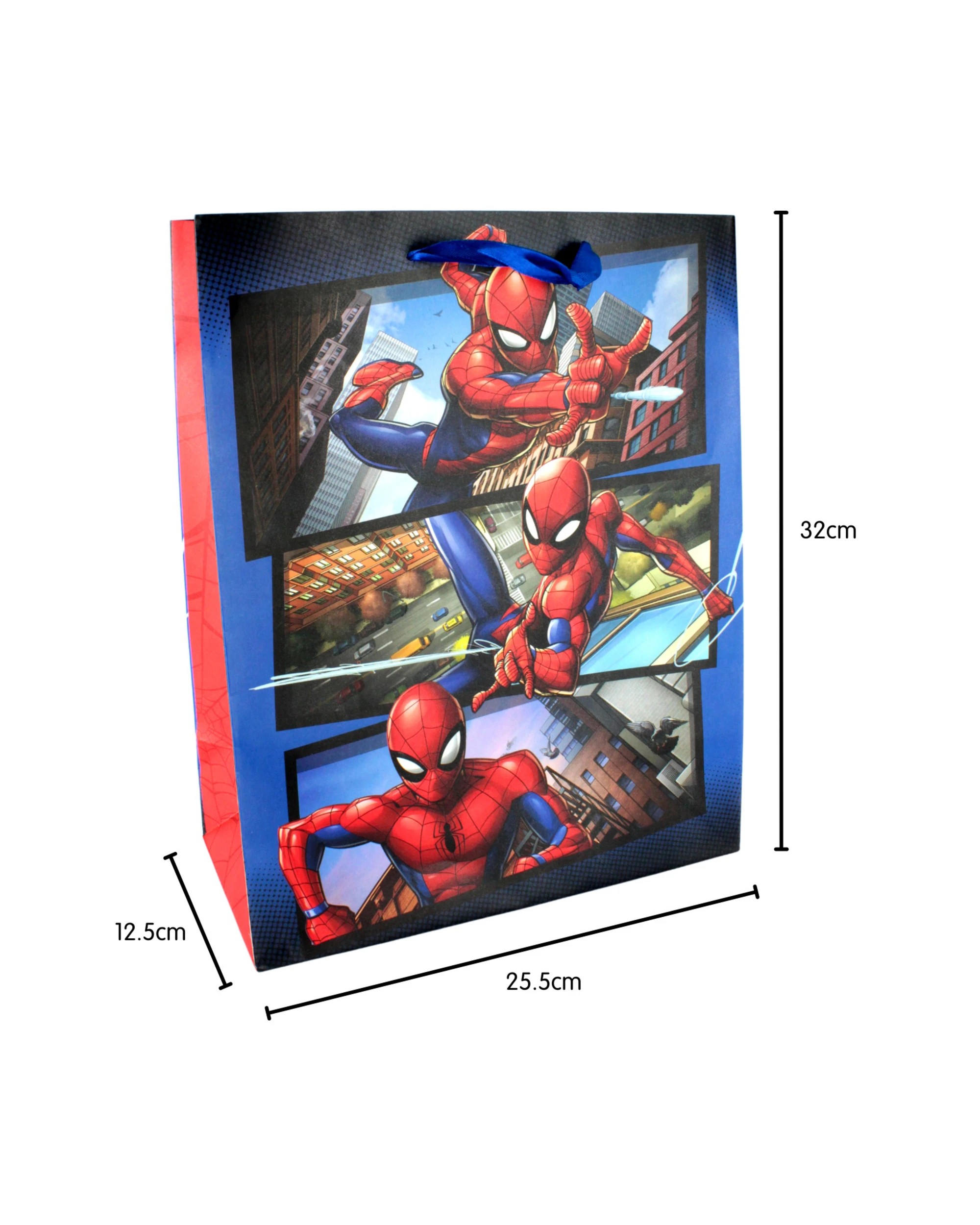 2 Artwrap Marvel Spiderman City Skyline Gift Bag 32cm, 2 of 2