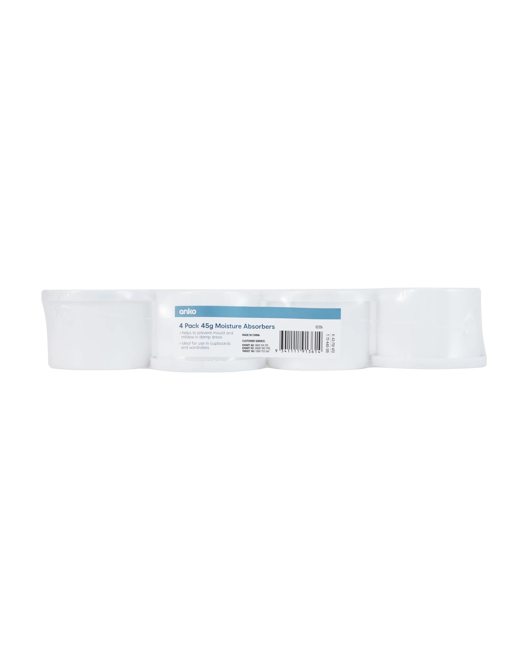 1 4 Pack 45g Moisture Absorbers, 1 of 6
