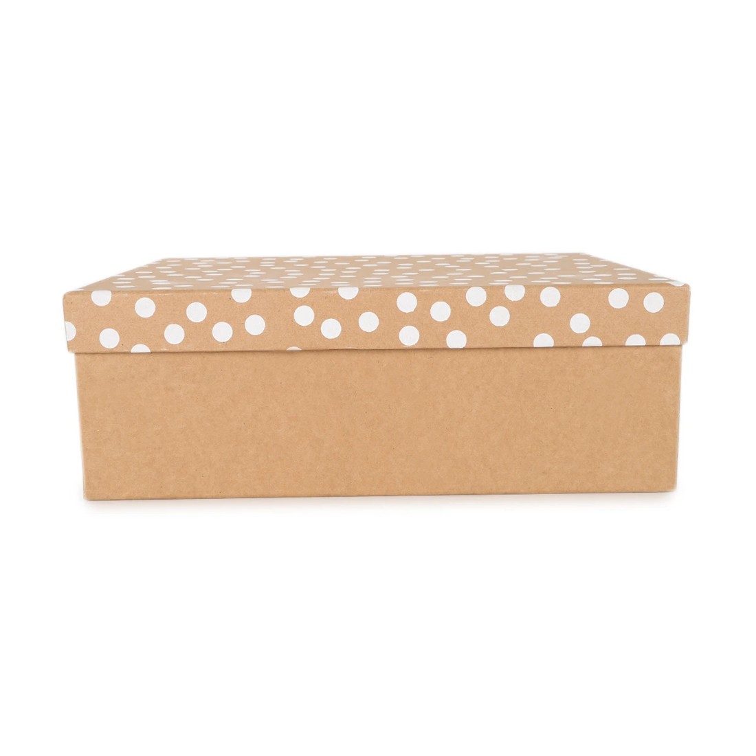 3 Kraft Gift Box with White Dots - Extra Large, 3 of 7
