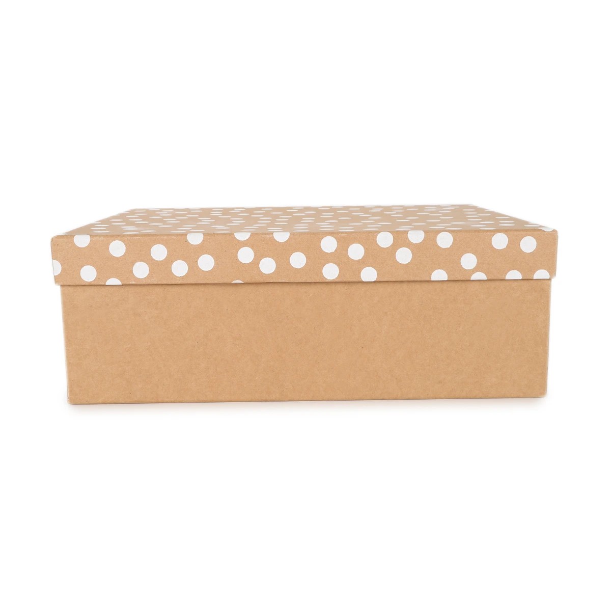 3 Kraft Gift Box with White Dots - Extra Large, 3 of 7