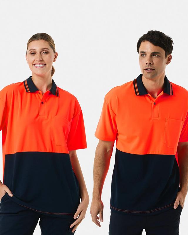 Workwear Hi-Visibility Short Sleeve Polo S