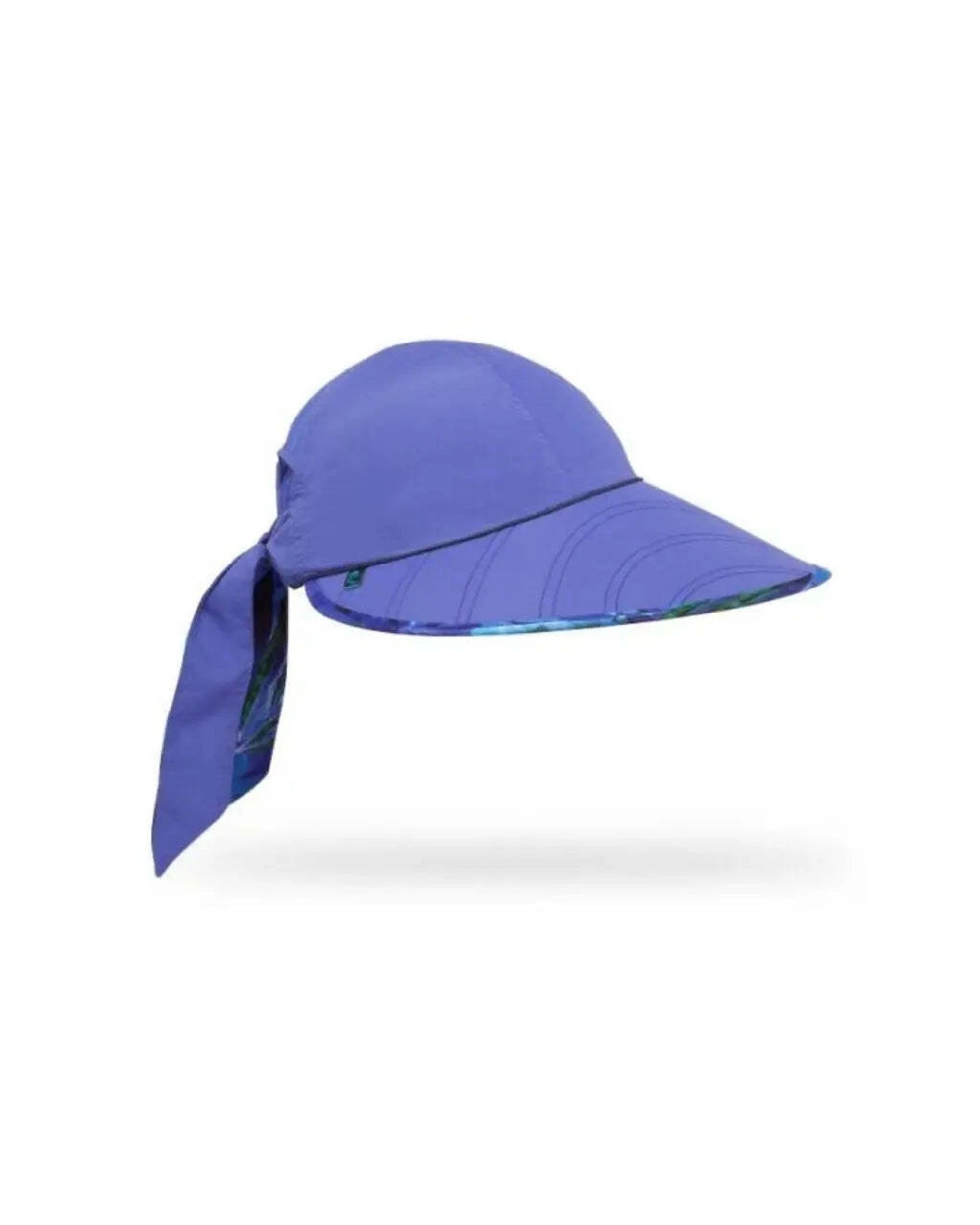 1 Sunday Afternoons Sun Seeker Hat One Size UPF 50+ Adjustable Rear Tie Larkspur - Blue, 1 of 2