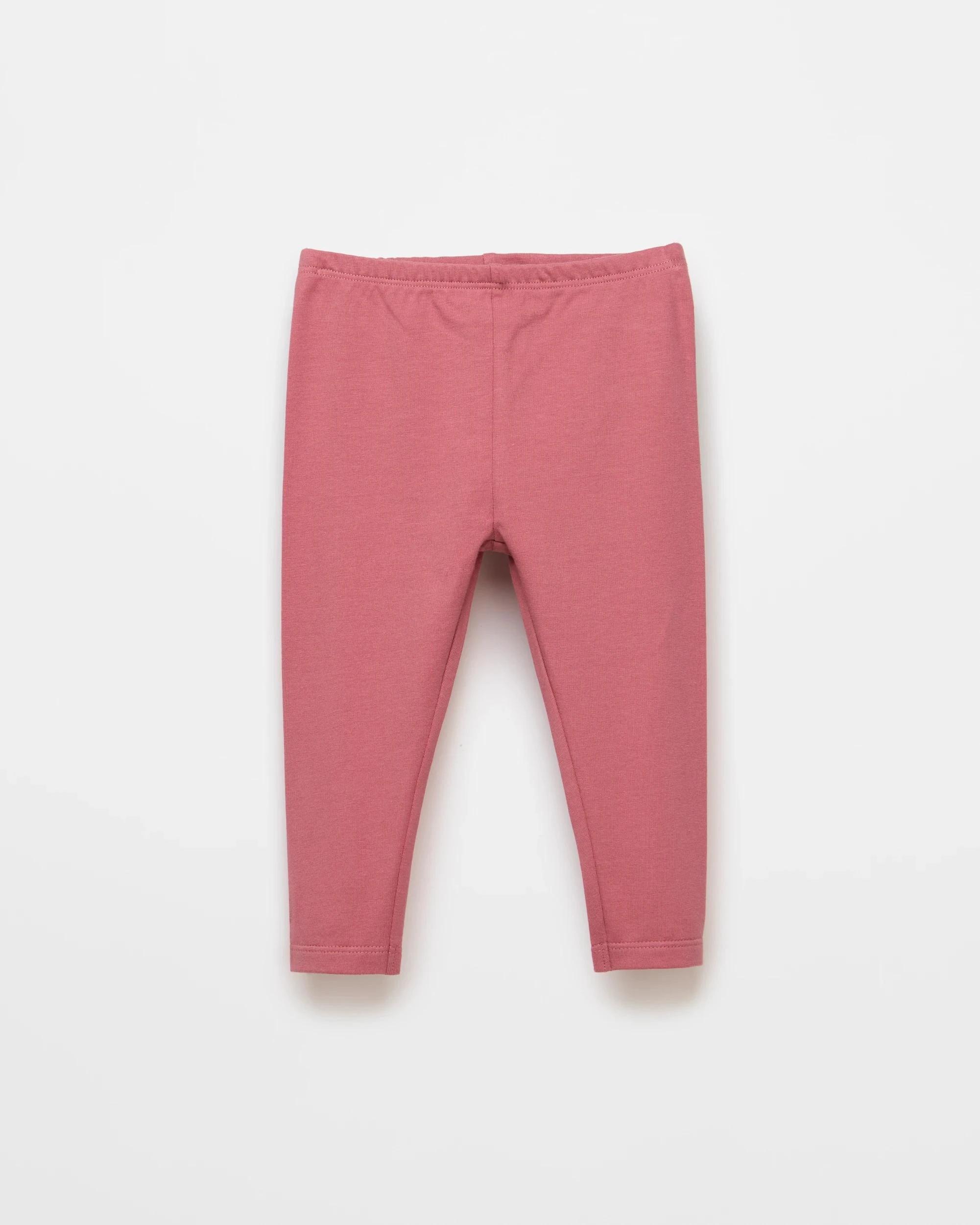 4 Target Baby Baby Organic Cotton Leggings 3 Pack PINK/GARDENIA/MAUVE, 4 of 5