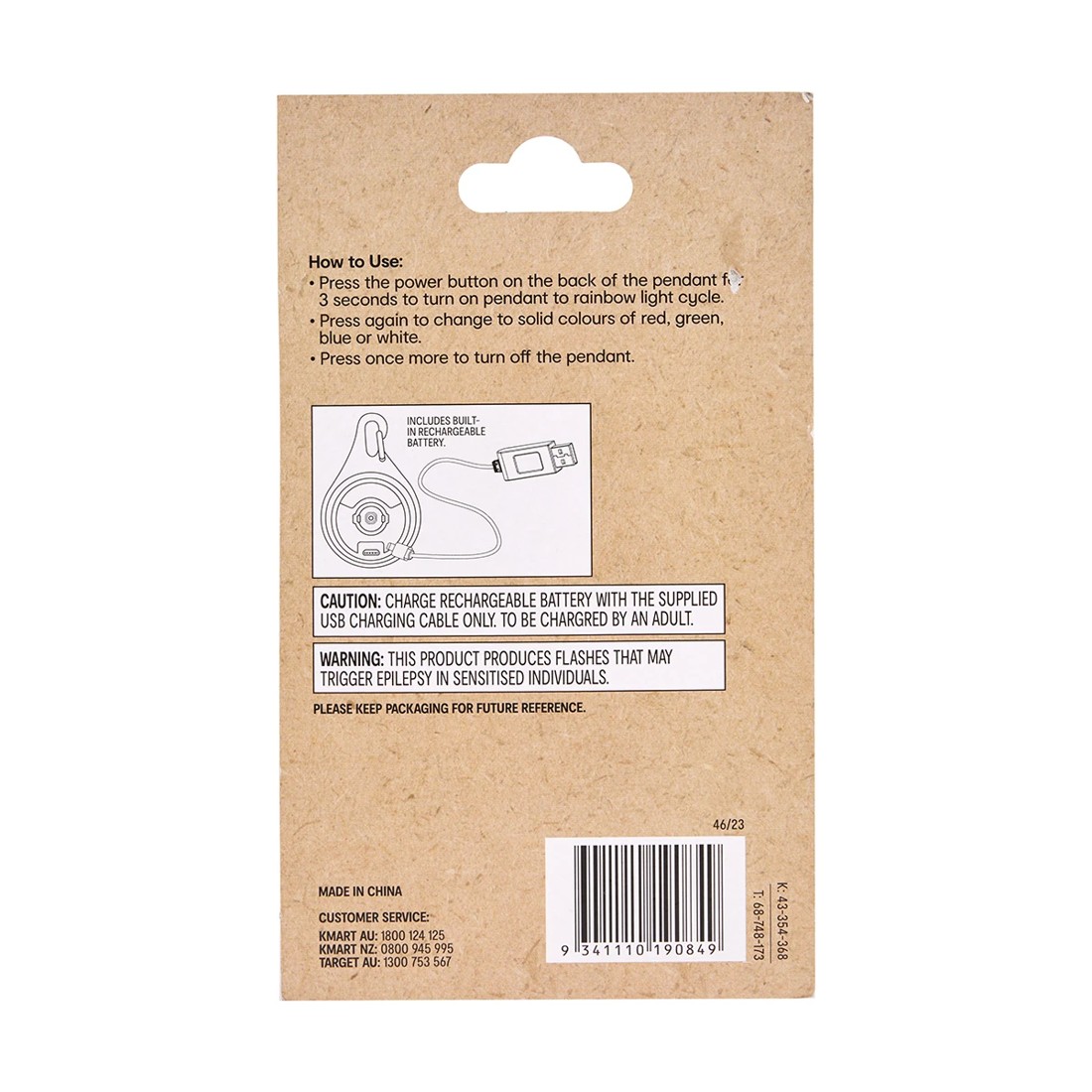 10 Pet LED Safety Pendant, 10 of 10