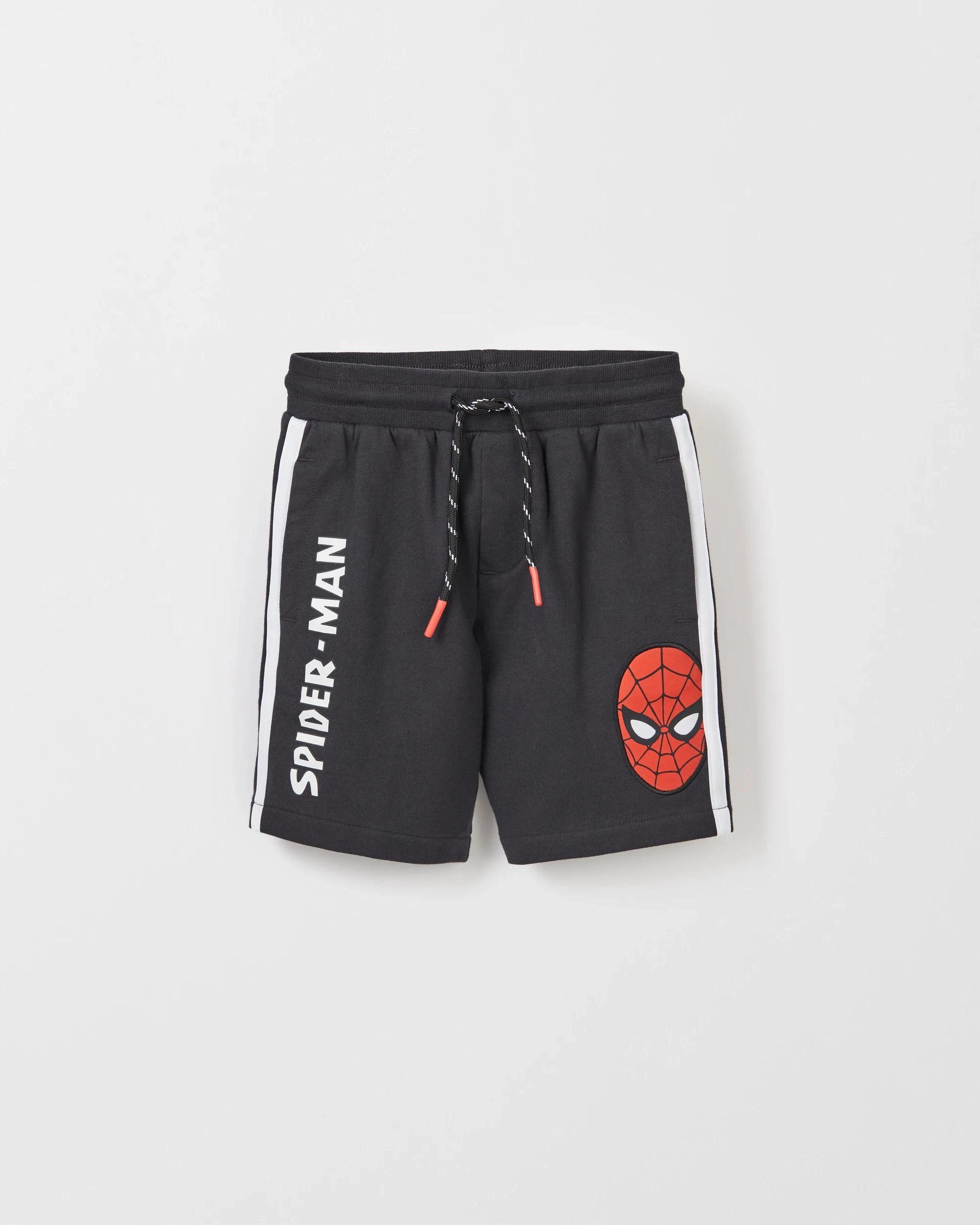 4 Spider-Man Australian Cotton Shorts CHARCOAL, 4 of 6