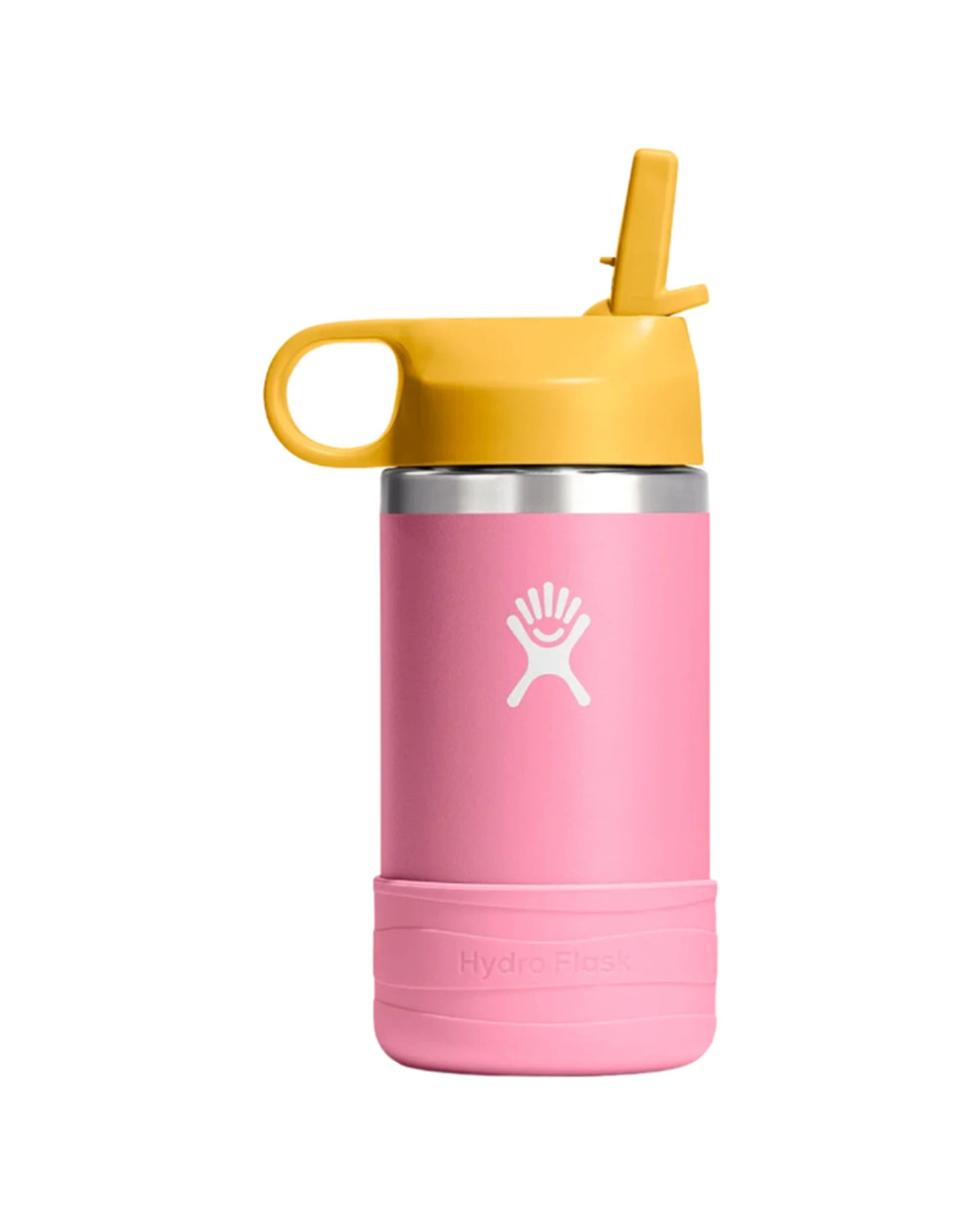 1 Hydro Flask Kid's SS Double-Wall Insulated Wide Mouth Drink Bottle Vacuum - Pink, 1 of 1