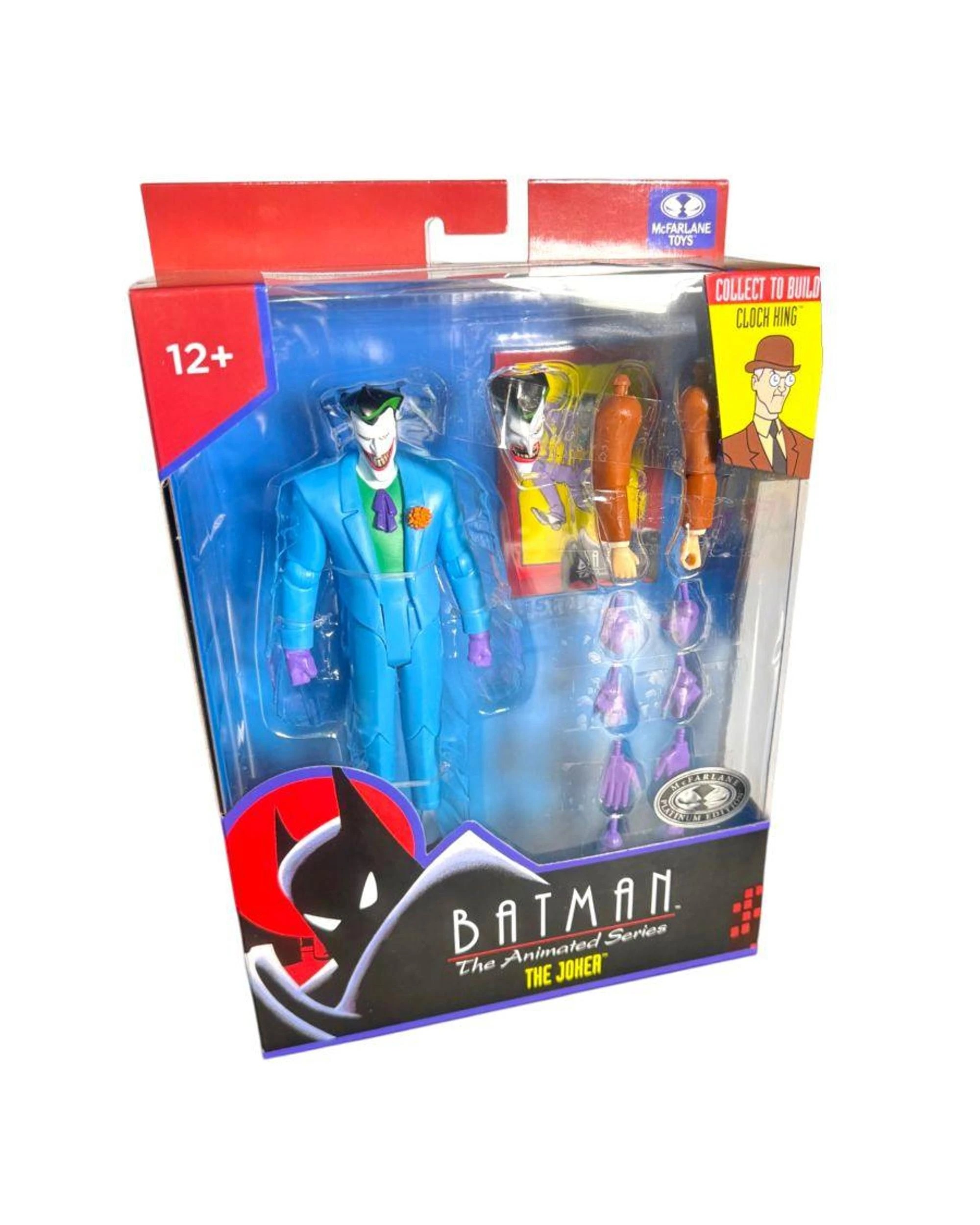 1 McFarlane DC Direct Batman the Animated Series The Joker Platinum Edition Build-A 6 inch Figure, 1 of 1