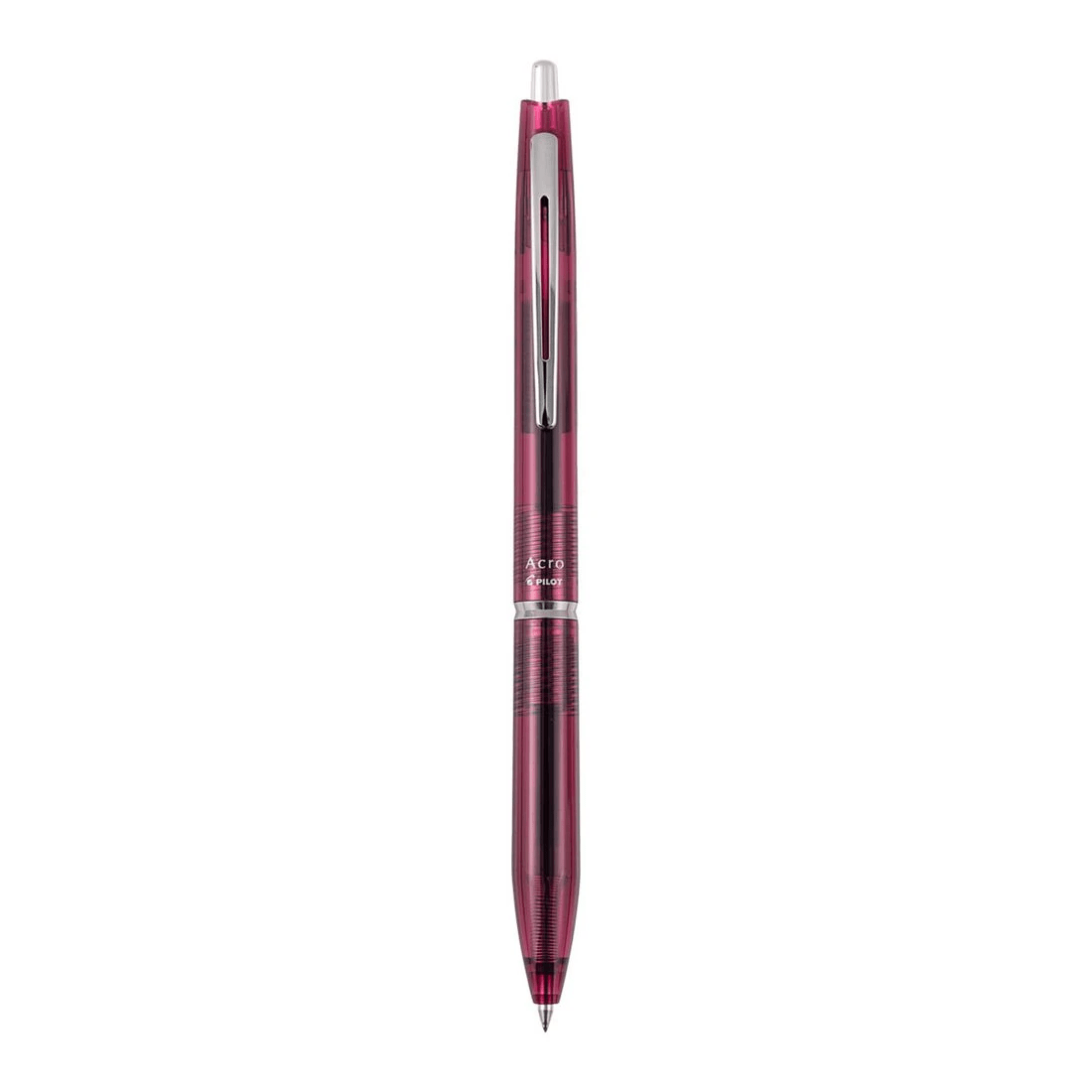 1 PILOT Acro 300 0.5mm Hybrid Ballpoint Pen Red Barrel, 1 of 6