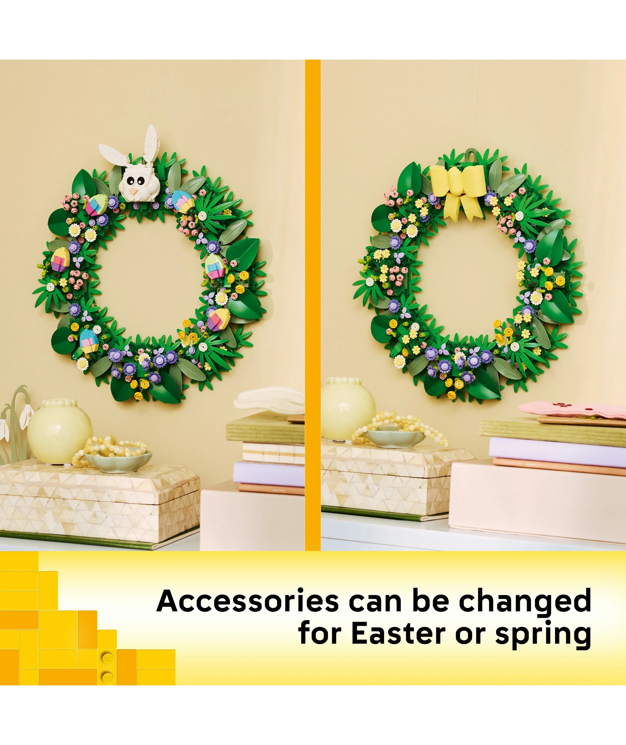 5 LEGO Iconic Spring Wreath 40957, 5 of 10