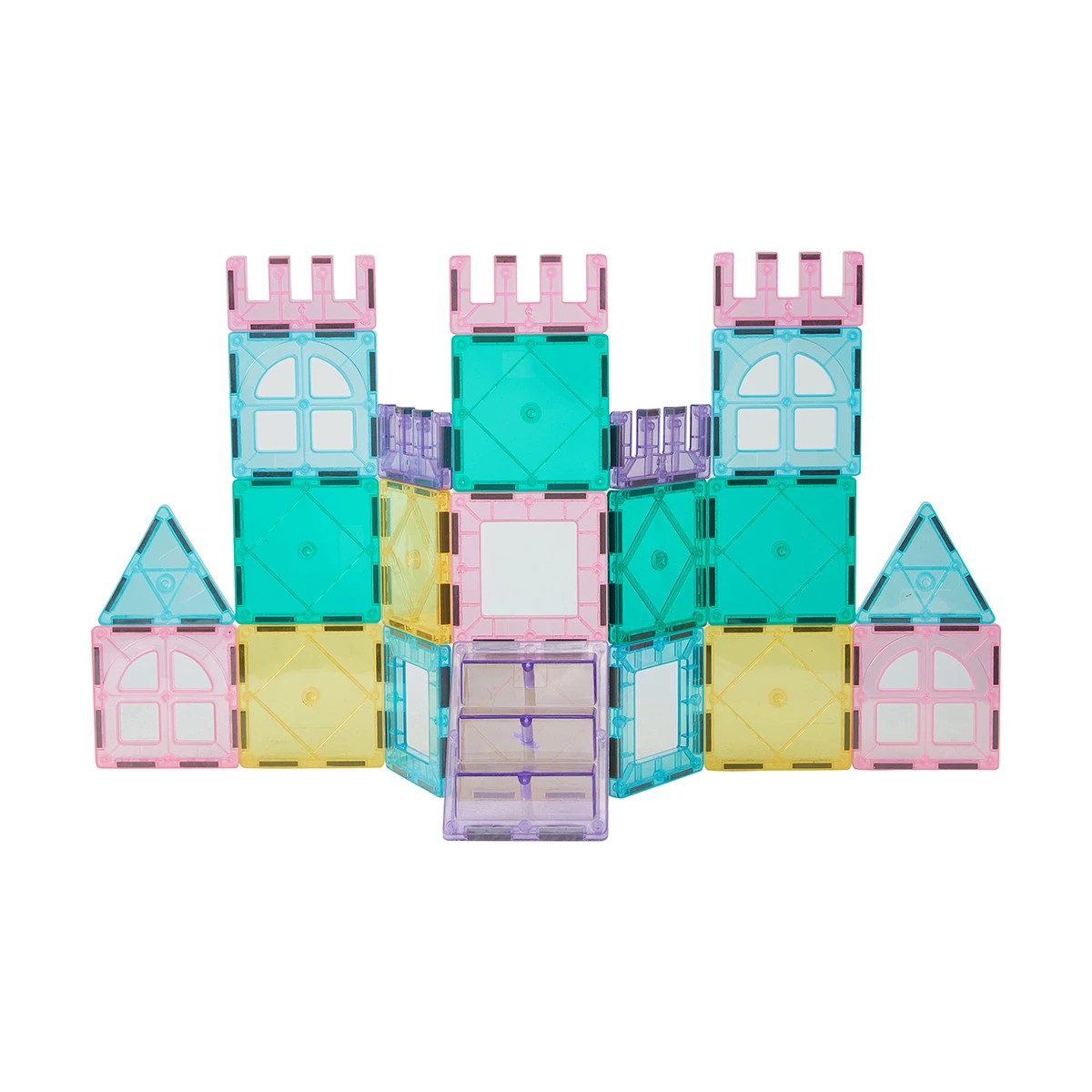 1 23 Piece Magnetic Castle Set, 1 of 10