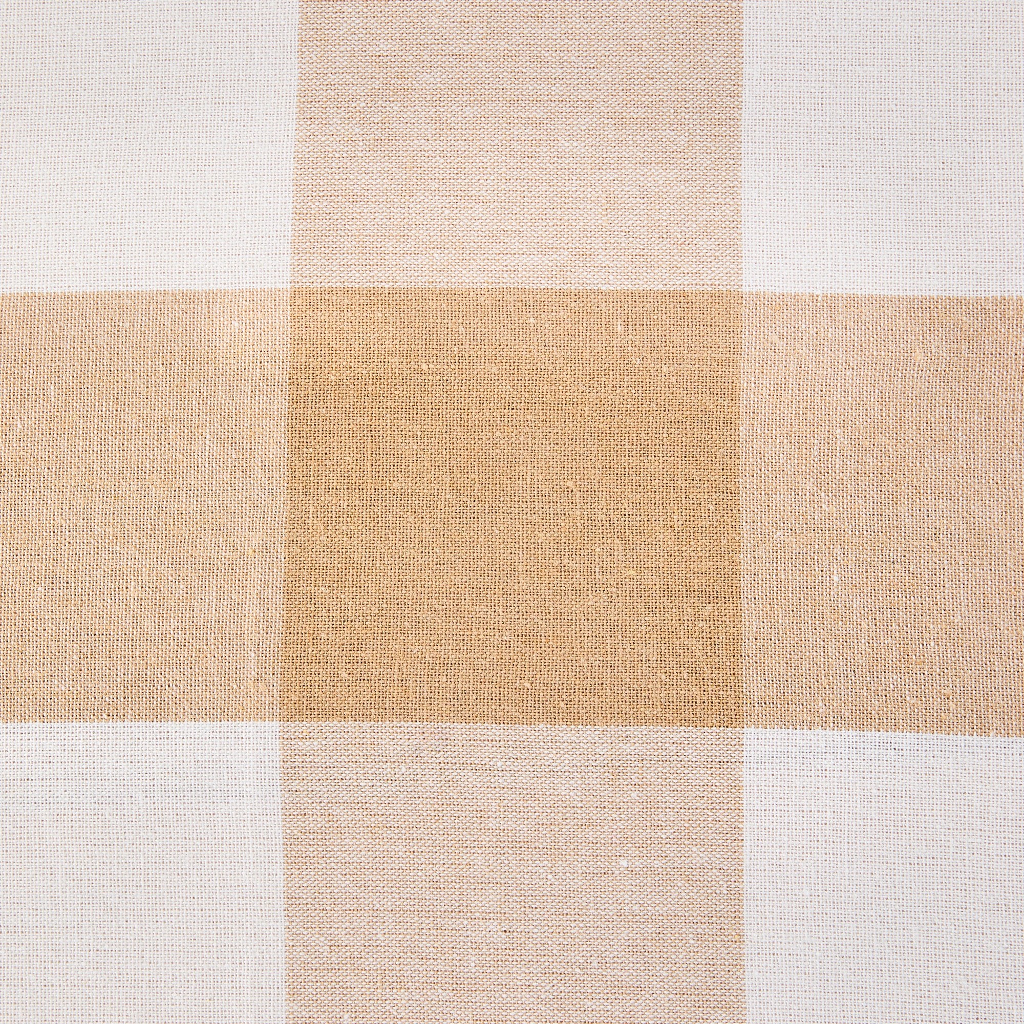 4 Check Tablecloth - Biscuit, 4 of 6
