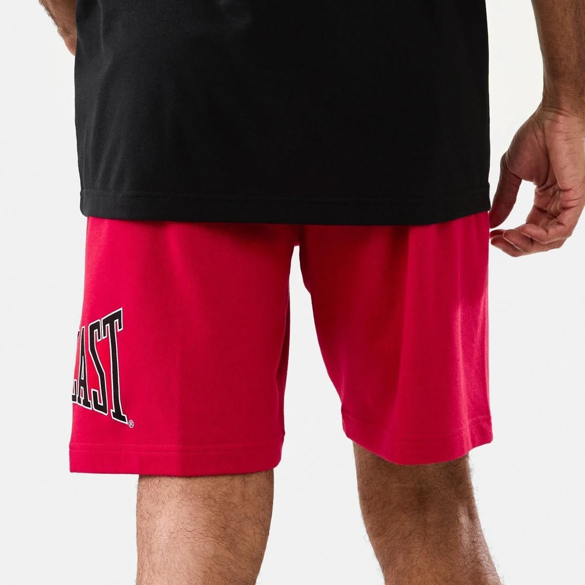 3 Everlast Mens French Terry Shorts Crimson, 3 of 8