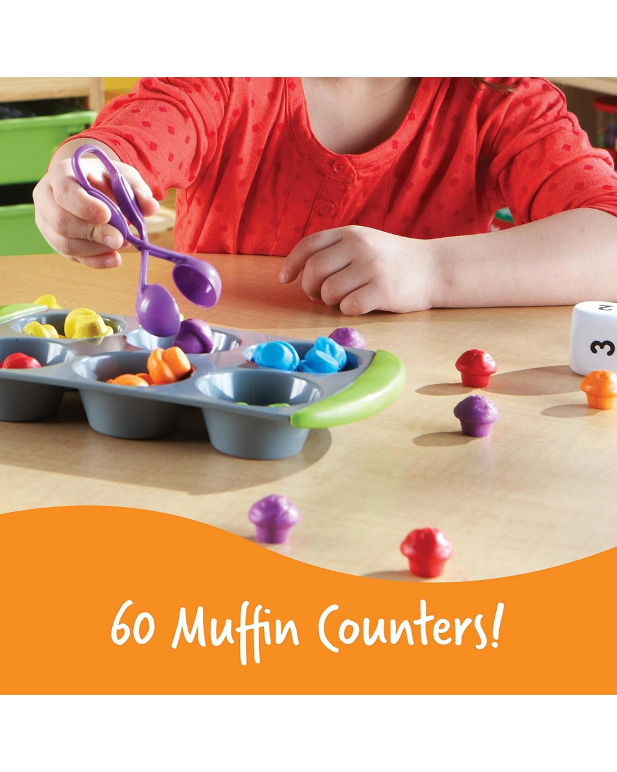 5 Mini Muffin Match Up Math Activity Set, 5 of 5
