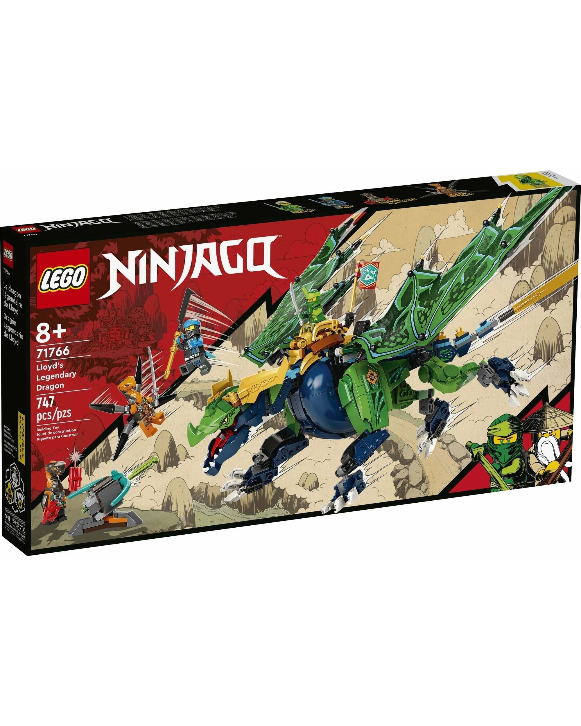 1 LEGO 71766 Ninjago Lloyd's Legendary Dragon - Lloyd, 1 of 5