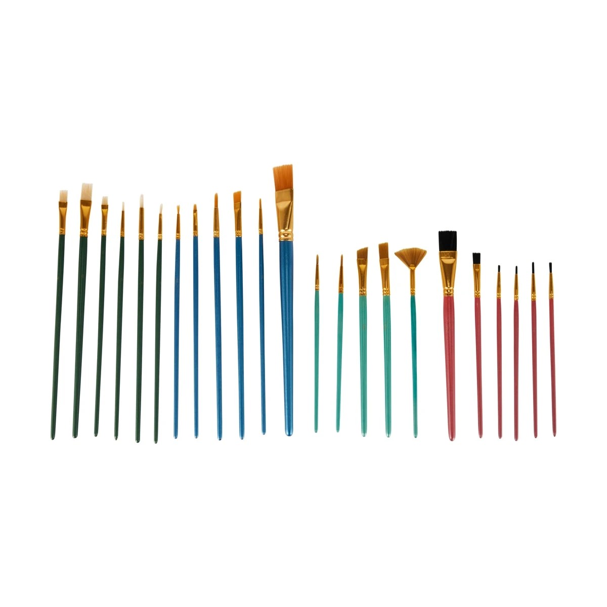 5 26 Piece Brush Set with Canvas Storage Roll, 5 of 9