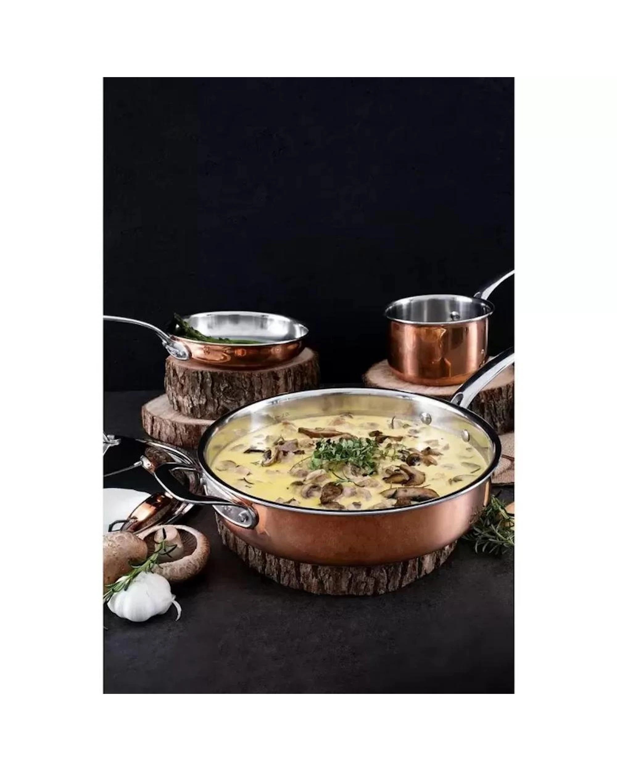 3 Chasseur Escoffier Induction Frypan 26cm Copper, 3 of 6