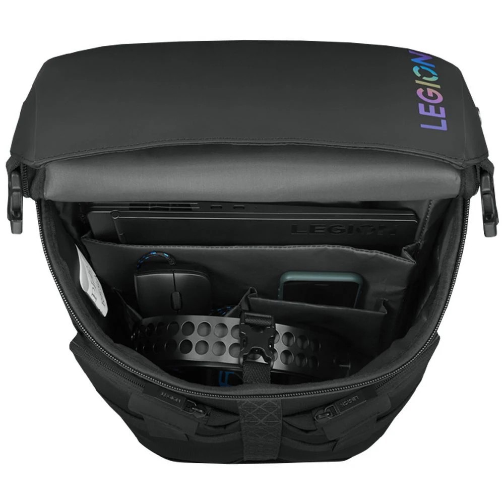 5 Lenovo Legion Active Gaming Backpack Black, 5 of 10