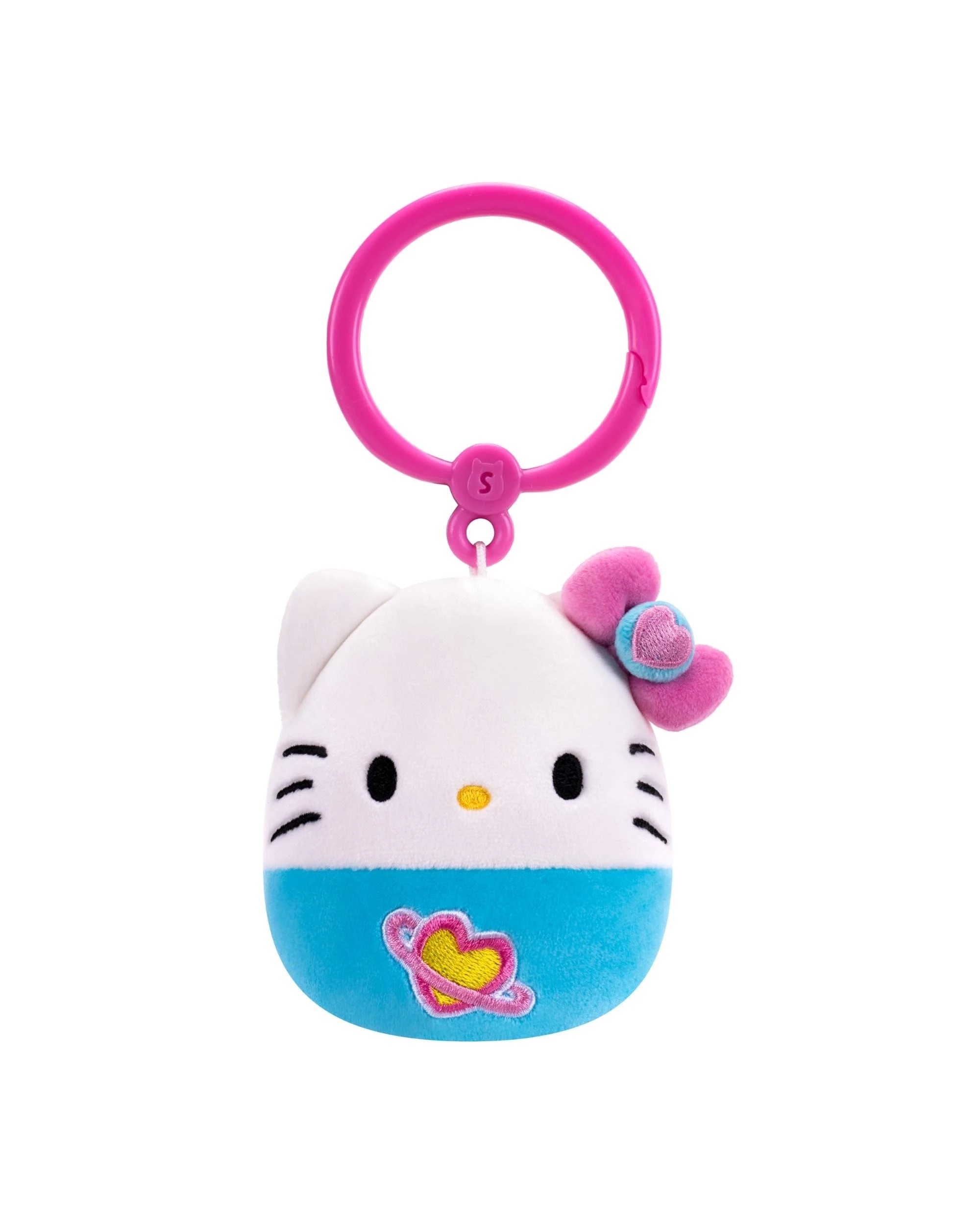 2 Squishmallows Hello Kitty and Friends Kawaii Tokyo Hello Kitty 3.5 inch Clip-On Plush, 2 of 3